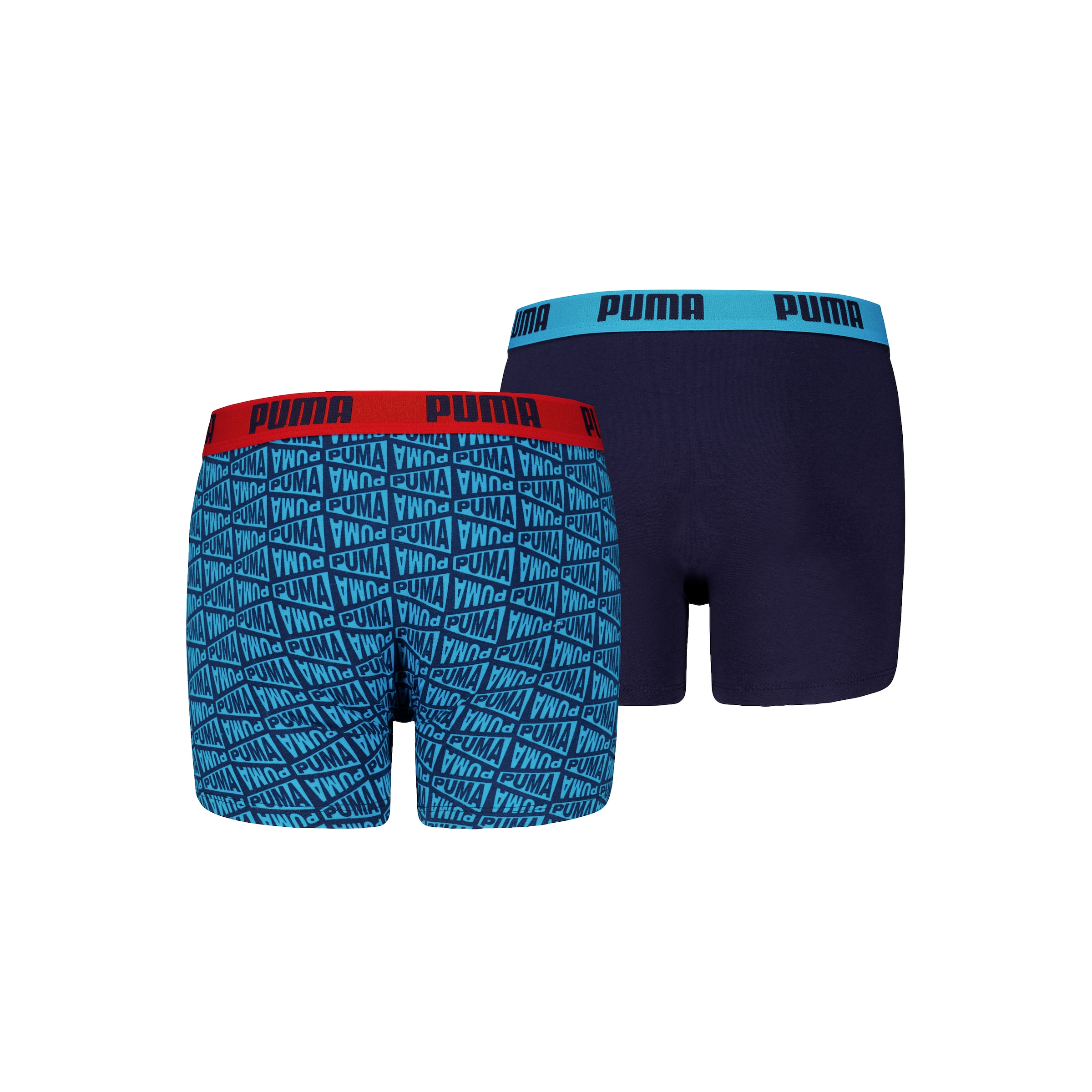 PUMA Boxershorts »PUMA BOYS FLAG PRINTED BOXERS 2P« 2er Pack, 