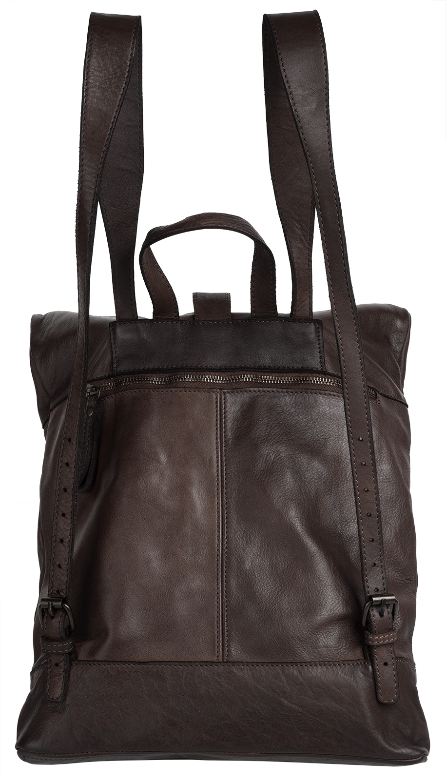 forty° Tagesrucksack echt Leder, Made in Italy