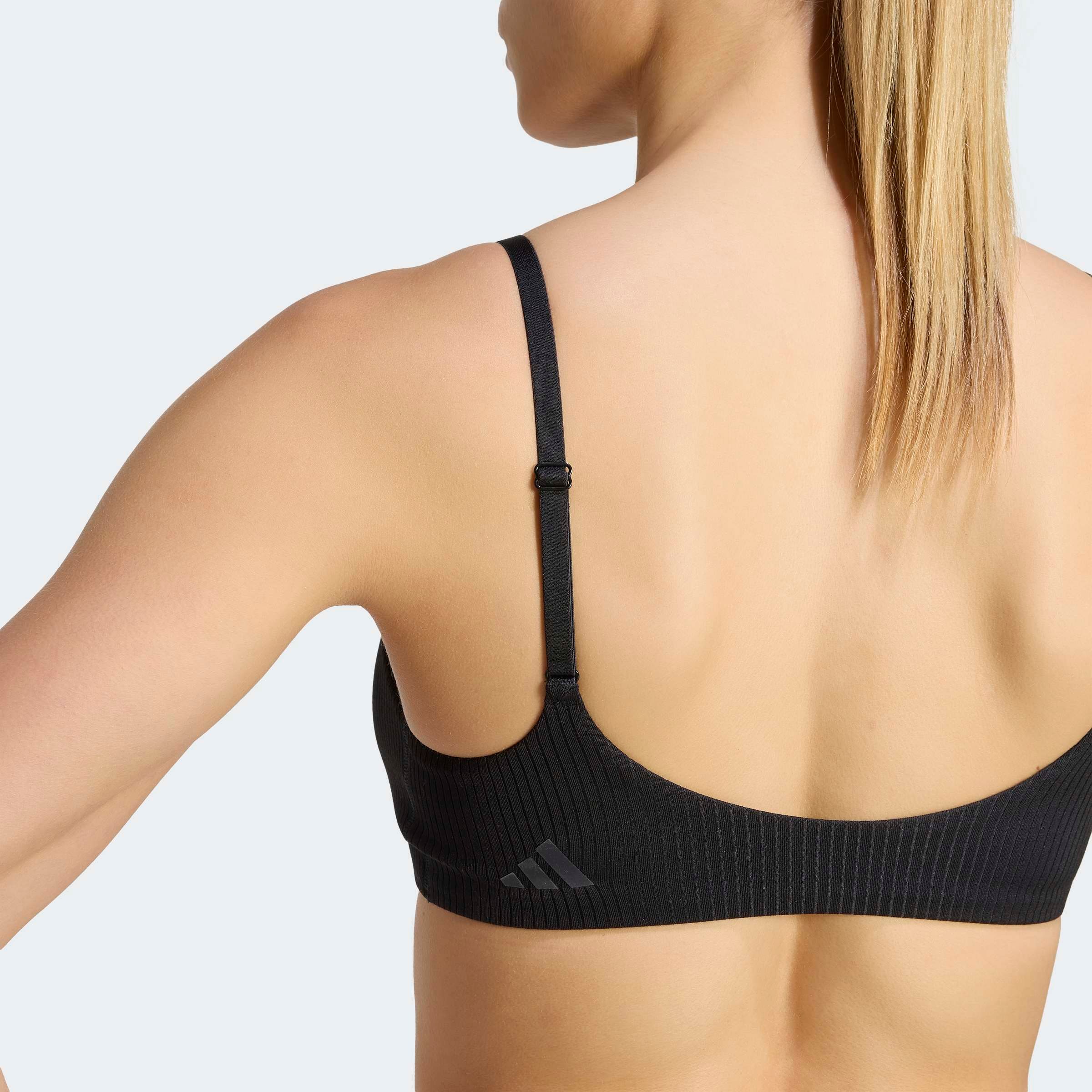 adidas Performance Sport-BH »ALL ME SPORT-BH, LEICHTER HALT, GERIPPT« ohne Bügel, für Fitness und Yoga
