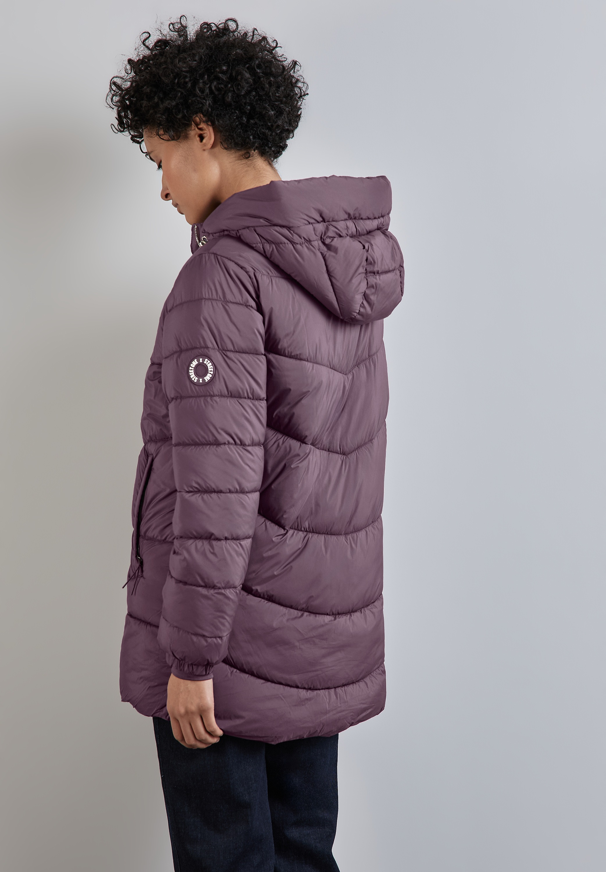 STREET ONE Steppjacke, mit Kapuze, mit Kapuze