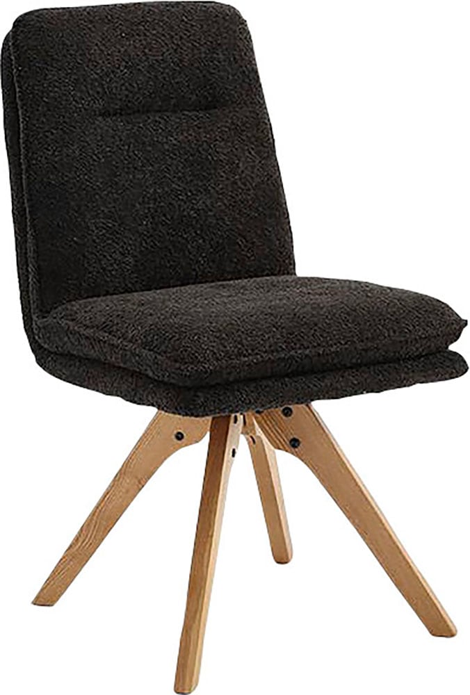 Home affaire Esszimmerstuhl »Valencia«, (Set), 2 St., Boucle, verschiedene Gestelle in Holz oder Metall