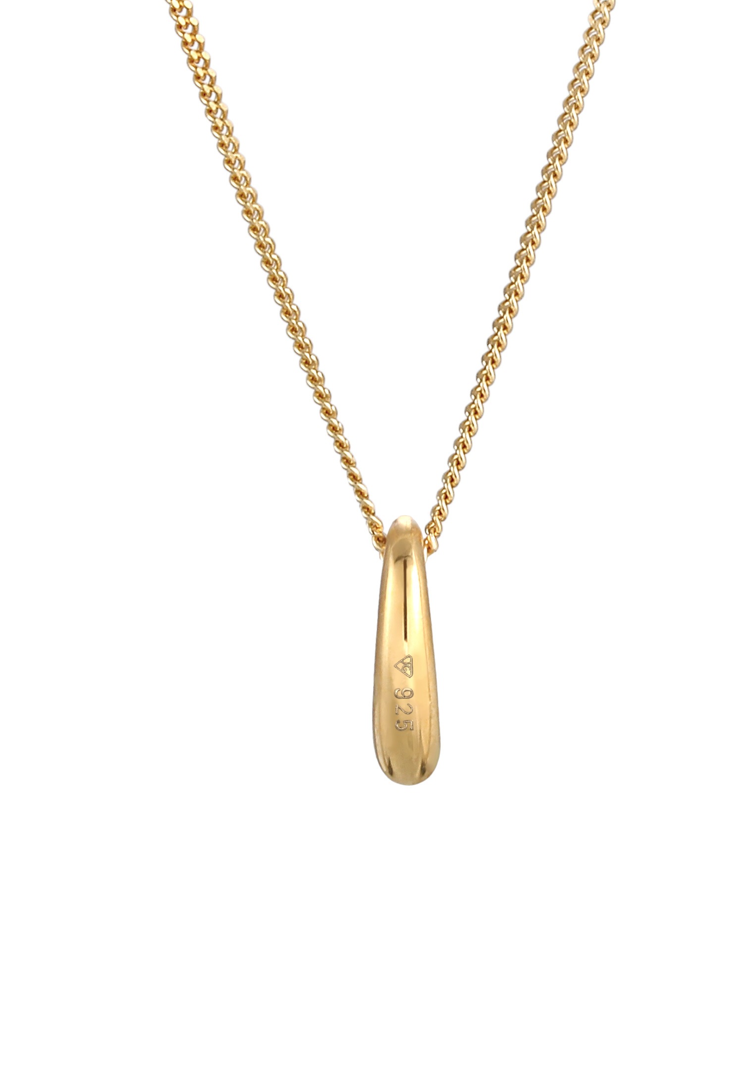 Elli Kette mit Anhänger »Halskette Herz Basic Cut Out 925 Silber«