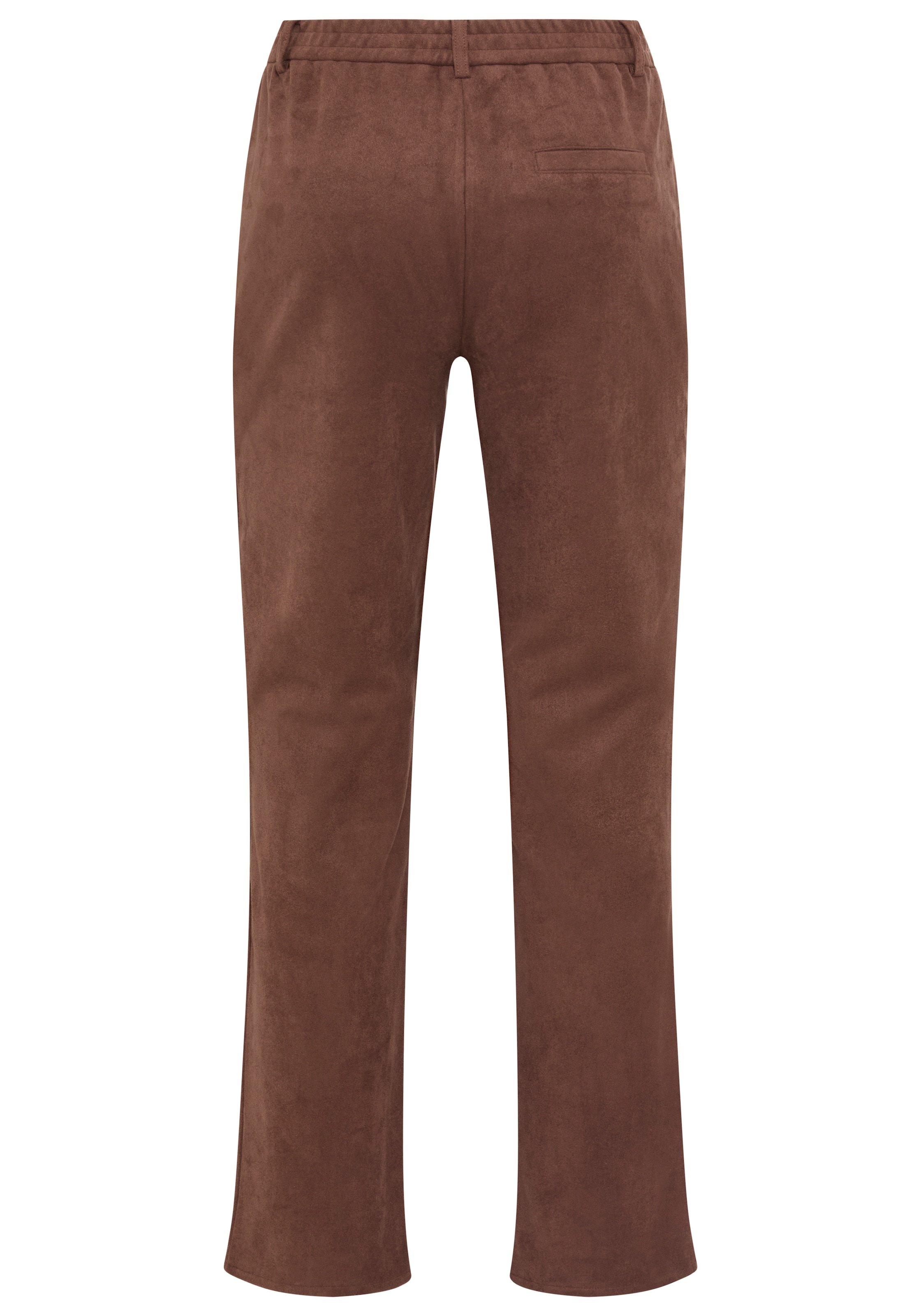 Laura Scott Lederimitathose  Bootcut-Passform, Weiches, elastisches Wildlederimitat