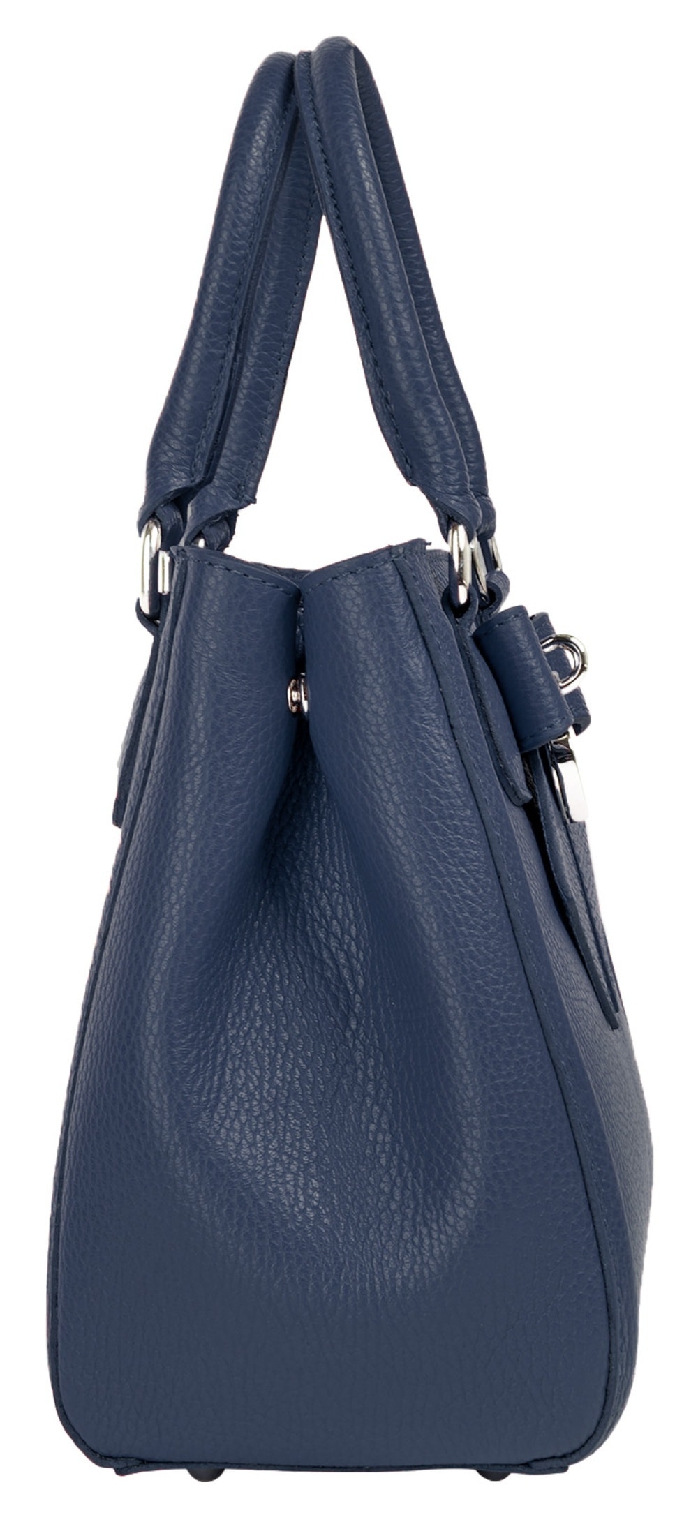 Cluty Henkeltasche »CLUTY Damen SOLCUORE echt Leder, Made in Italy« echt Leder, Made in Italy
