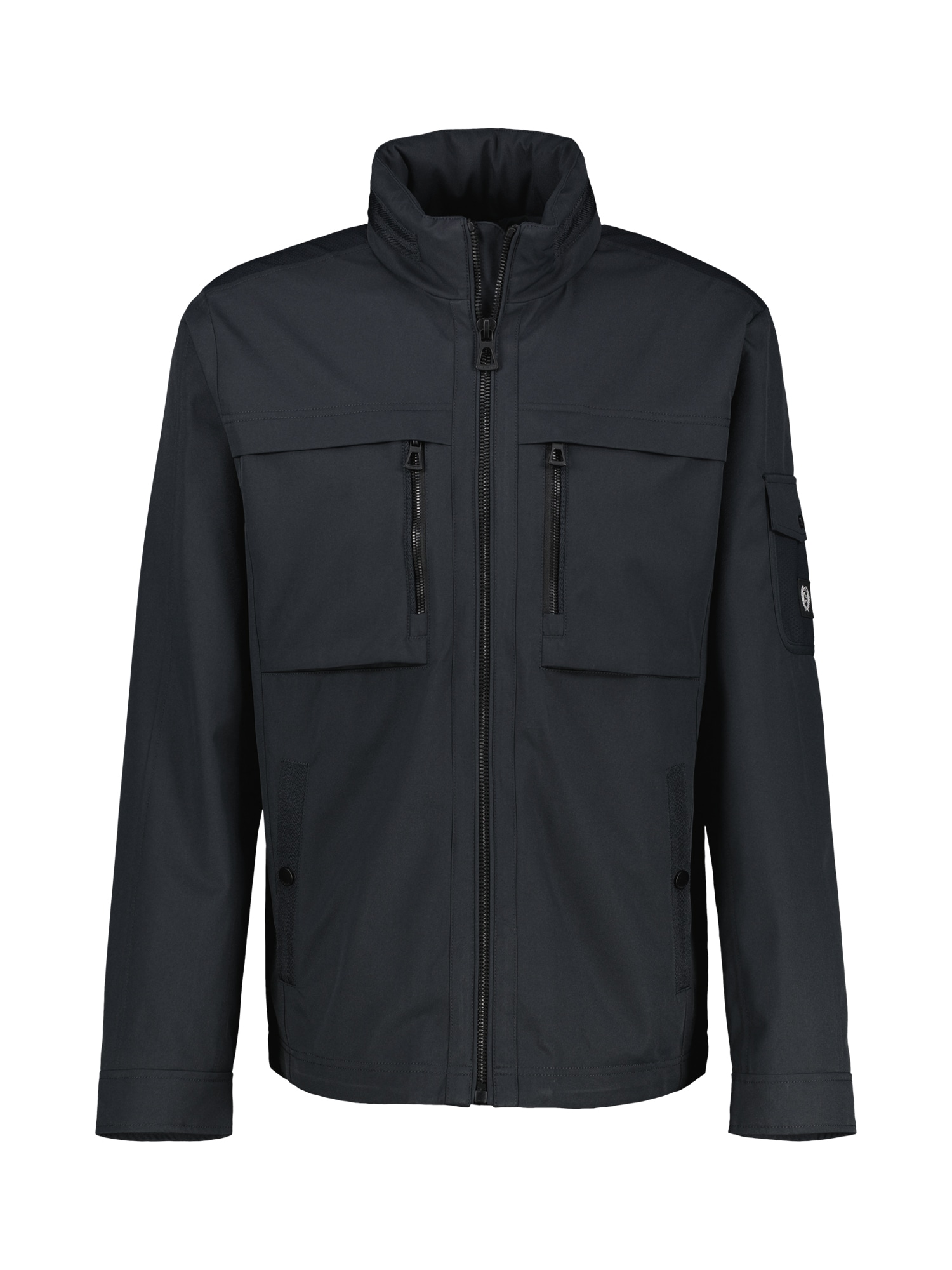 LERROS Outdoorjacke »LERROS Shell-Blouson mit Kapuze«, mit Kapuze, Wasser- und windabweisend, atmungsaktiv