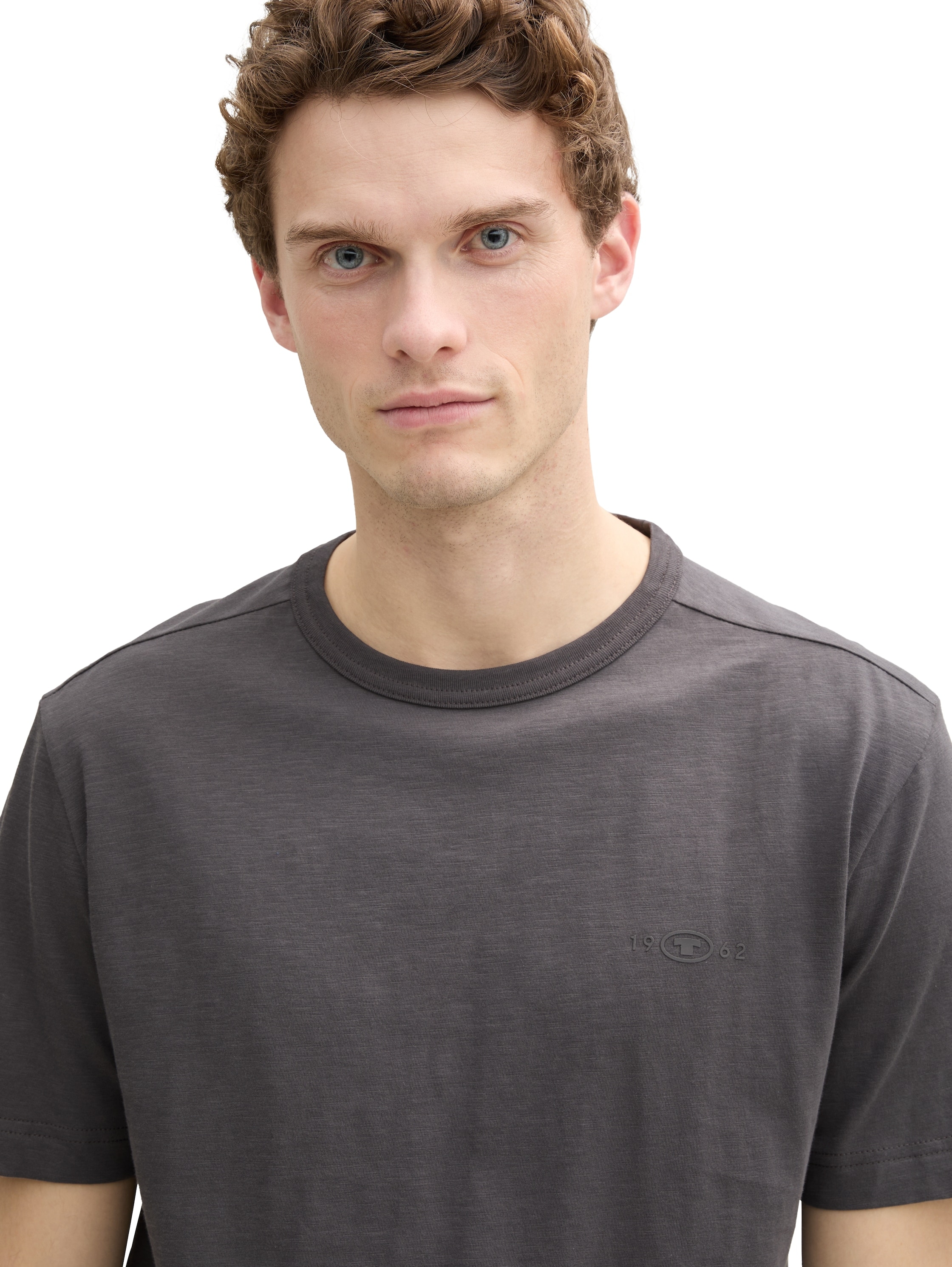 TOM TAILOR T-Shirt, mit Logo Stickerei