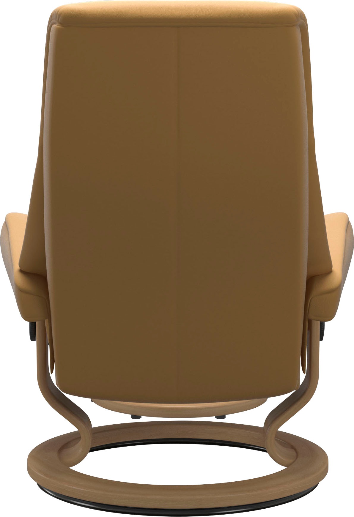 Stressless® Relaxsessel »View«, (Set, Relaxsessel mit Hocker), mit Classic Base, Größe M,Gestell Eiche