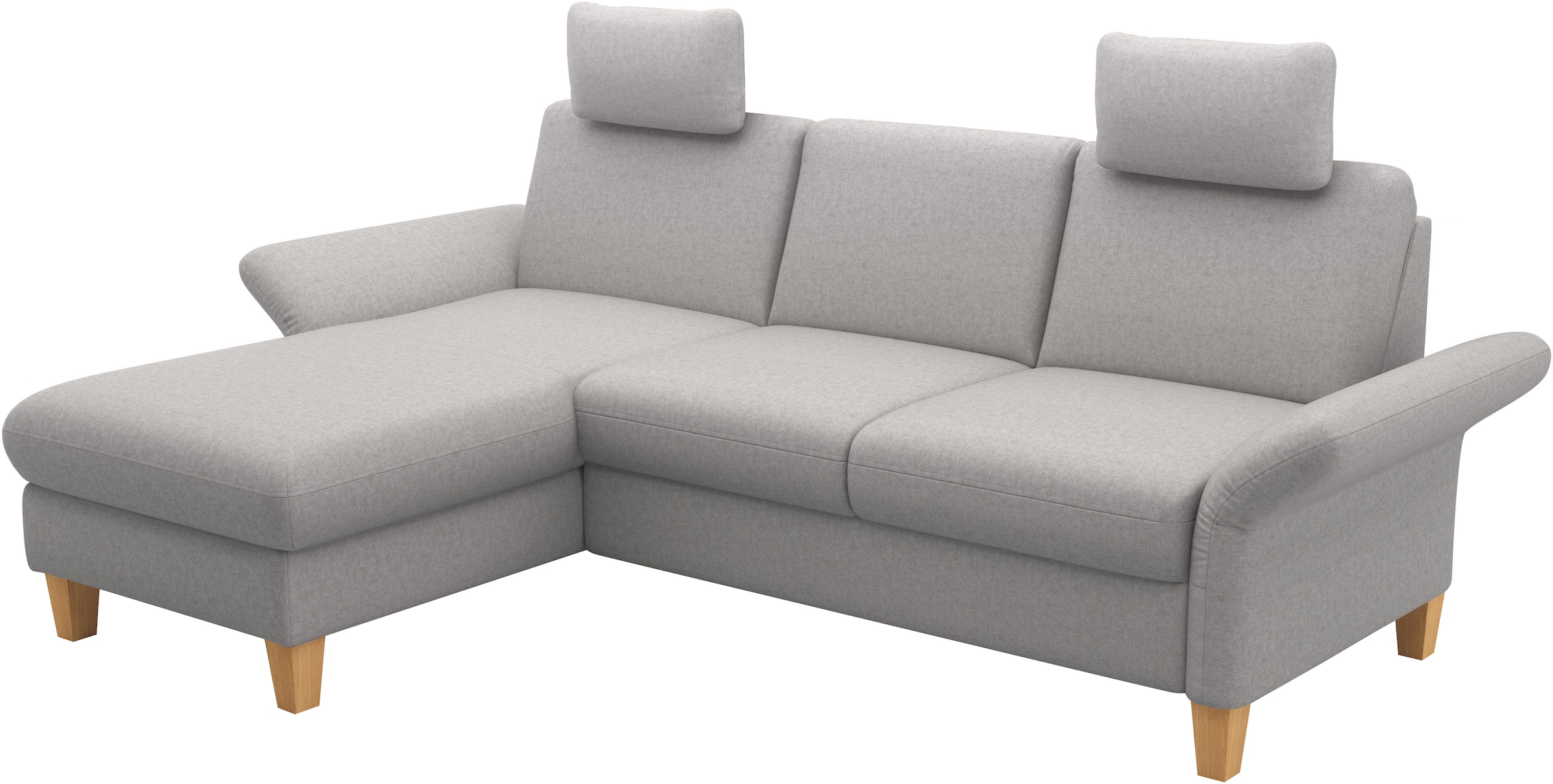 Home affaire Ecksofa »Rochelle, L-Form«, wahlweise mit Armteilverstellung, Bettfunktion und Bettkasten