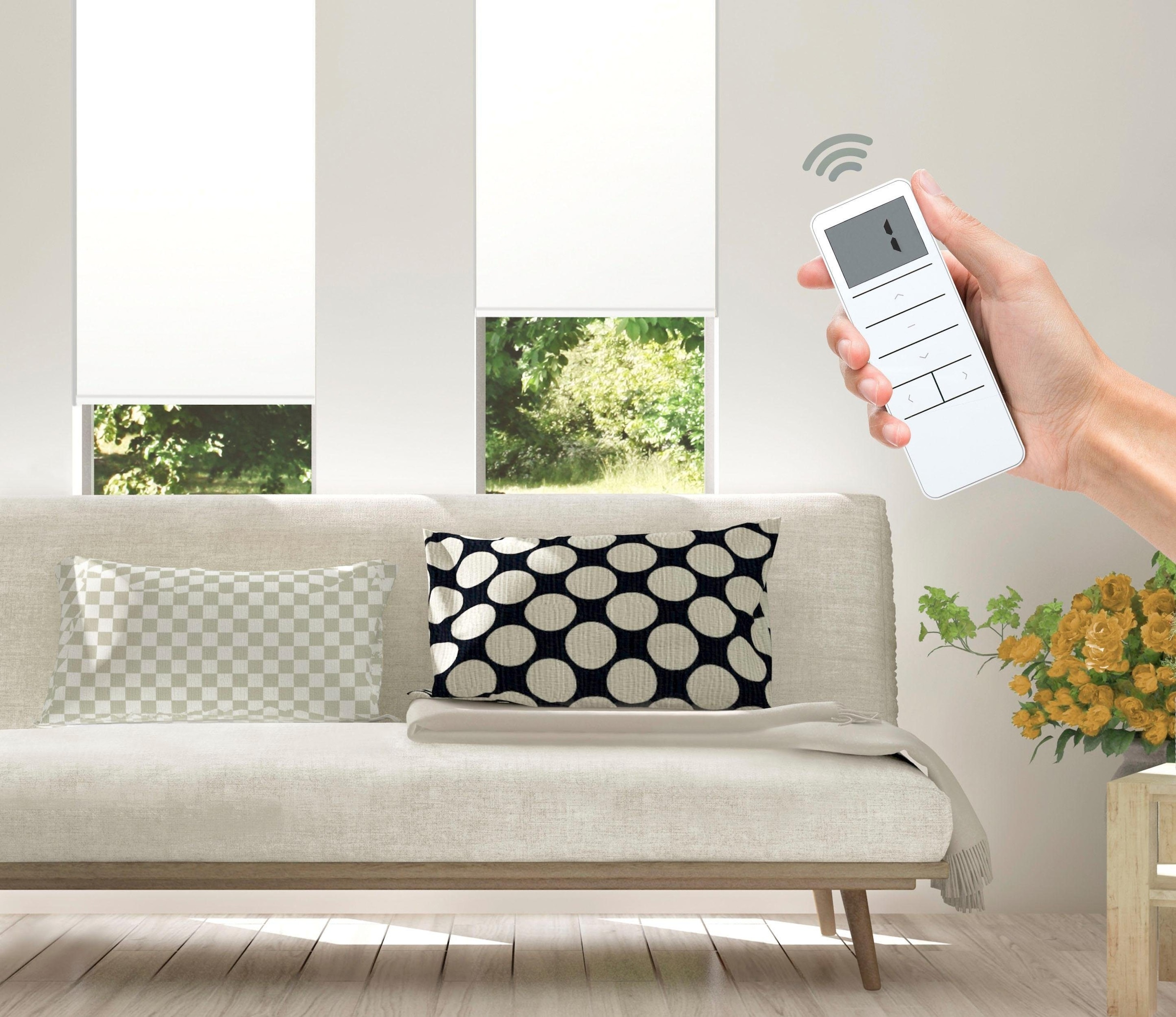 HOME«, Elektrisches Lichtschutz, »Vau Bohren, Good Rollo Fernbedienung ohne mit Life SMART -