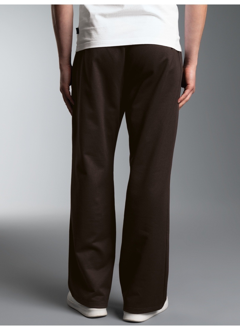 Trigema Jerseyhose »TRIGEMA Freizeithose mit weitem Bein und Elastikbund«