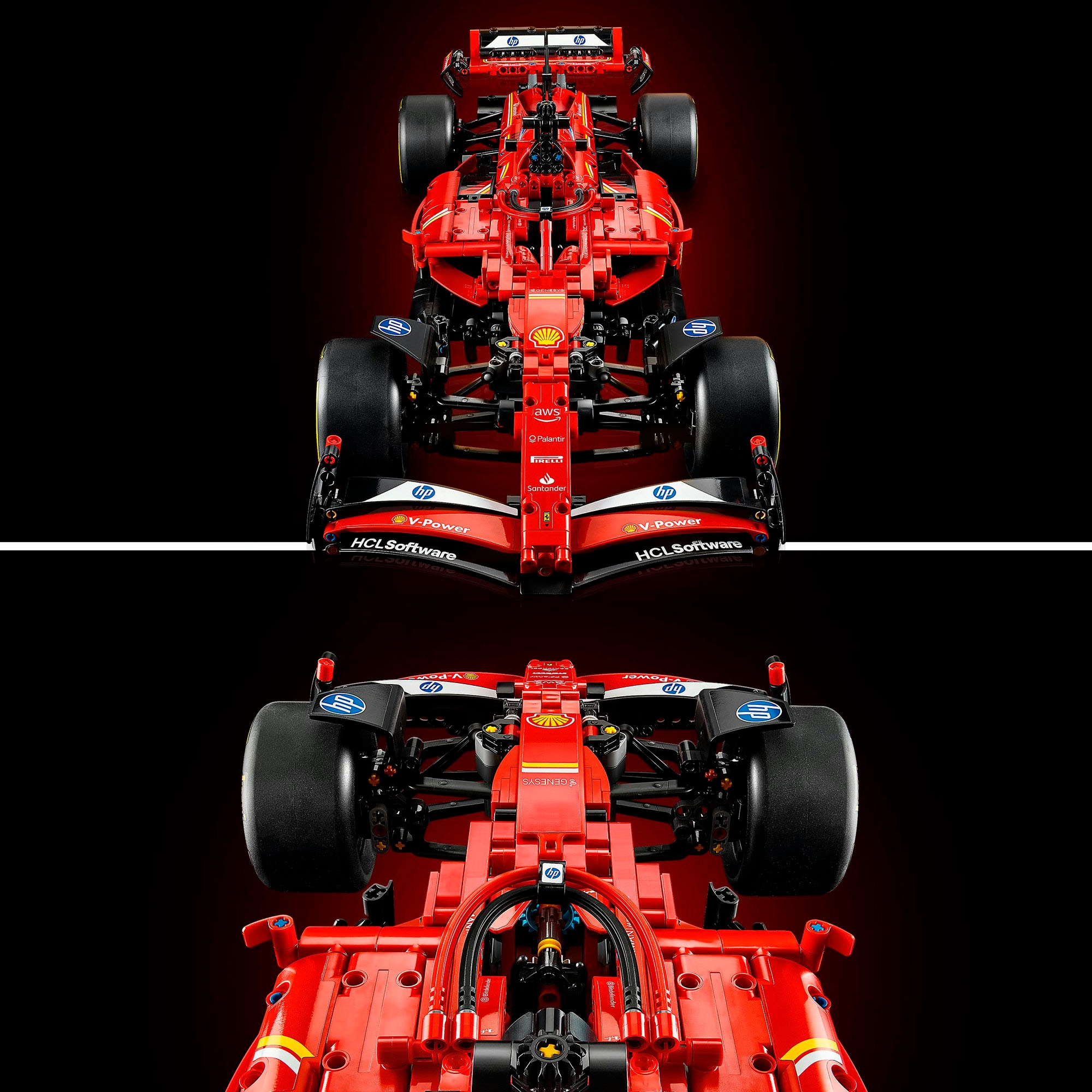 LEGO® Konstruktionsspielsteine »Ferrari SF-24 F1 Rennauto (42207), LEGO® Technic«, (1361 St.), Made in Europe