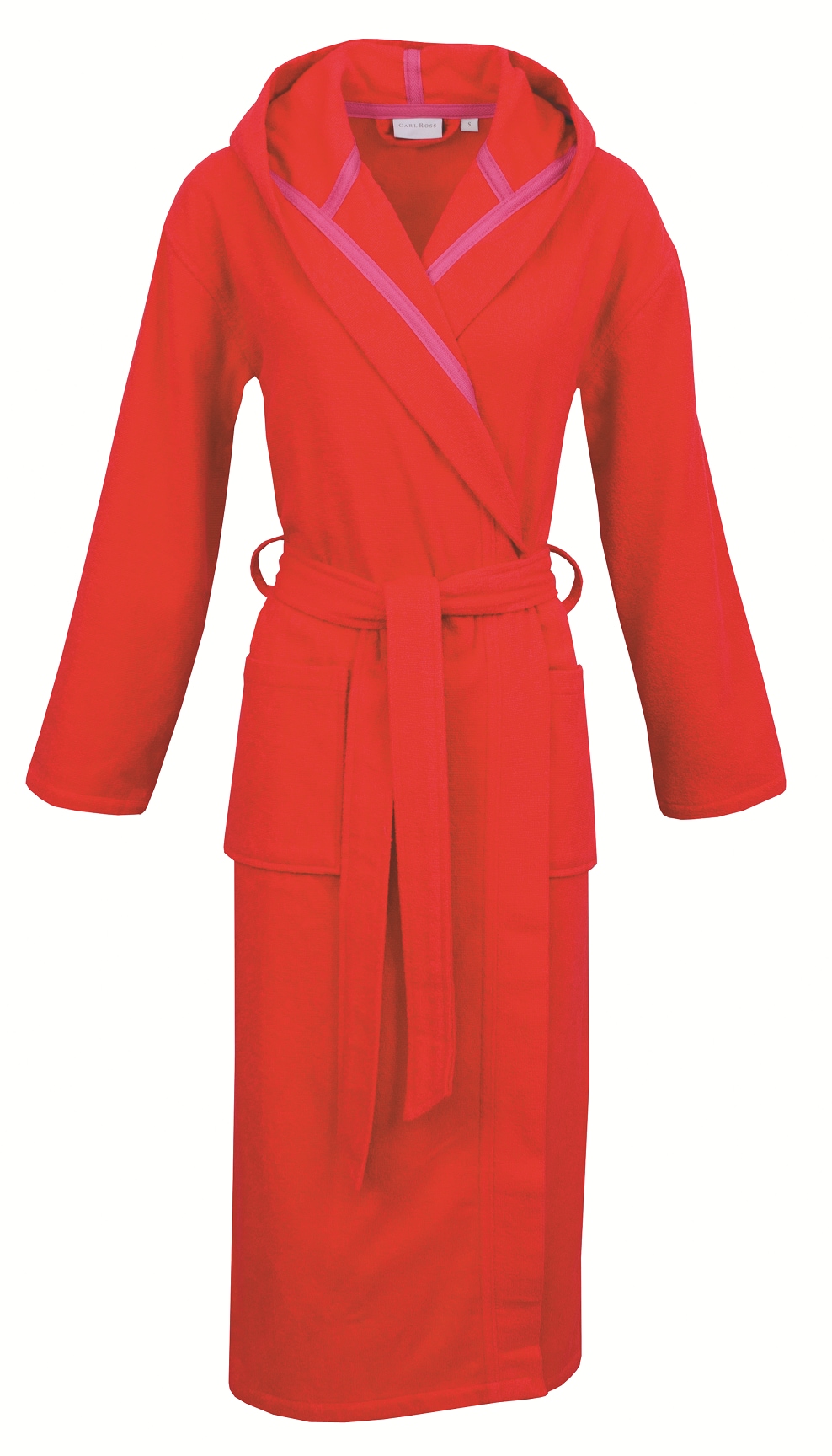Carl Ross Unisex-Bademantel »supercombed light« 1 Stk. Kapuze