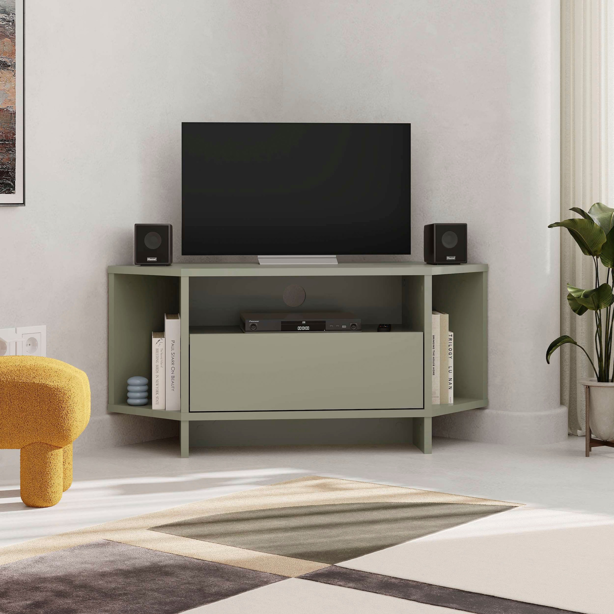 Decortie TV-Schrank »Viva TV Schrank«, (Packung), Einfache Montage,Platzsparend