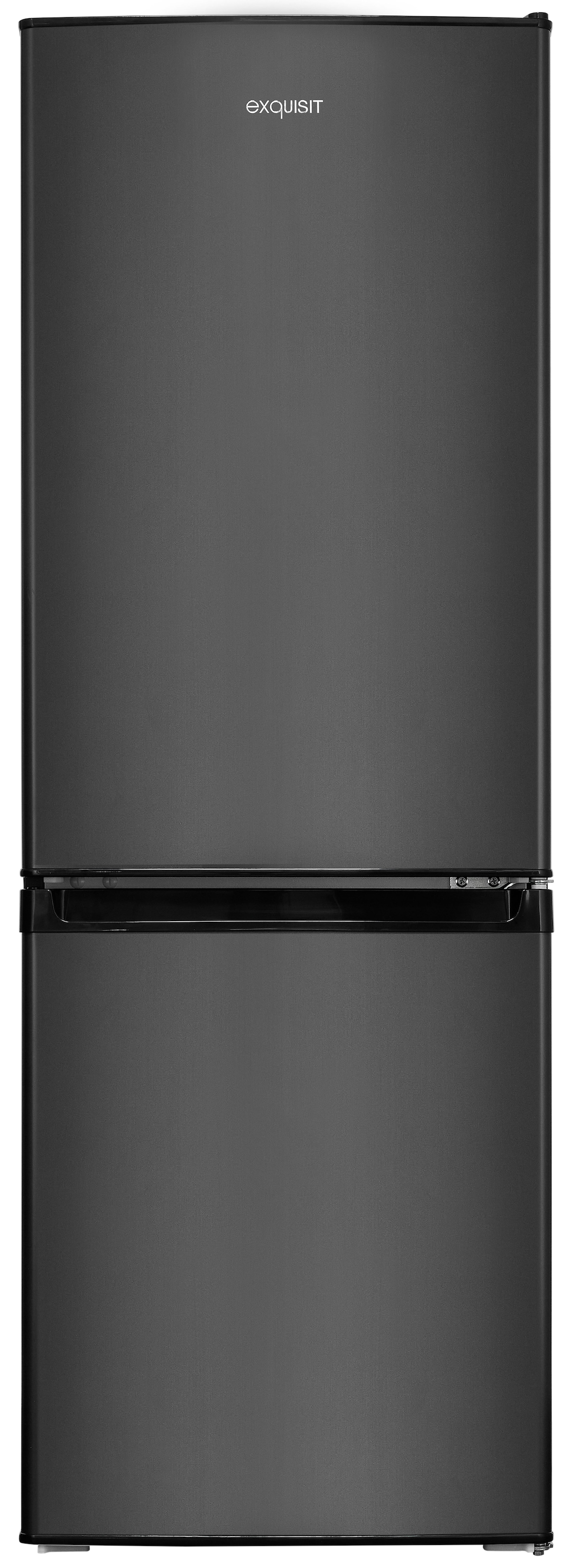 exquisit Kühl-/Gefrierkombination KGC232-60-E-040C inoxlook-az »KGC232-60-E-040C inoxlook-az« 142,5 cm hoch 49,5 cm breit