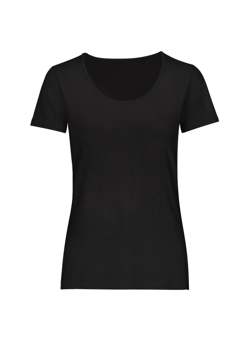 Trigema T-Shirt »TRIGEMA Rundhalsshirt aus Viskose«, (1 tlg.)