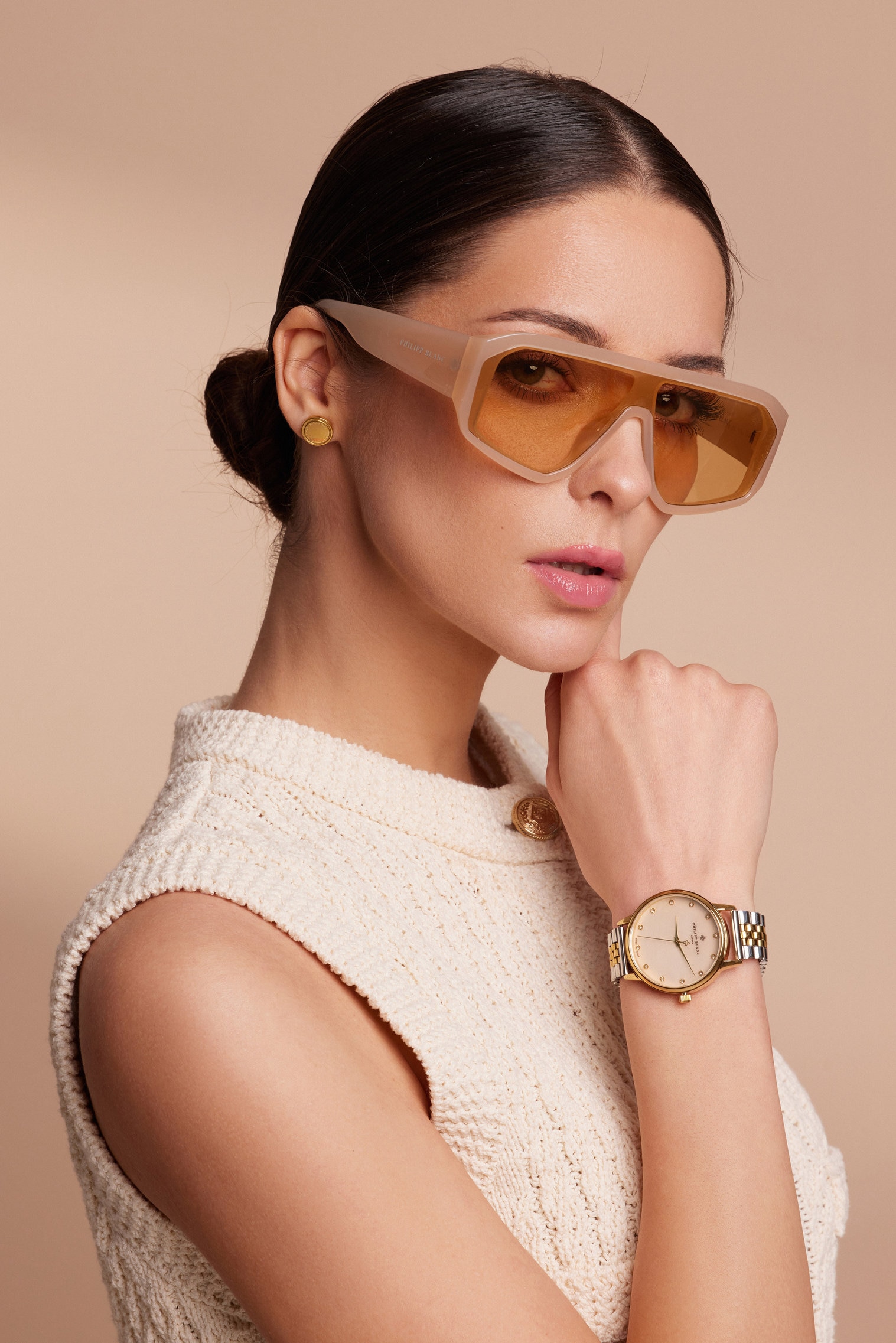 PHILIPP BLANC Sonnenbrille »PA10-03« Glas 0,74 mm, polarisierte Gläser, UV400, CAT3.0