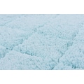 TOM TAILOR Badematte »Cotton Diamond«, Höhe 20 mm, rutschhemmend beschichtet, fußbodenheizungsgeeignet-strapazierfähig, reine Baumwolle, besonders weich und flauschig