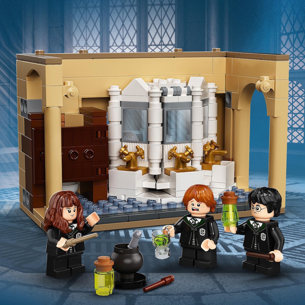 LEGO® Konstruktionsspielsteine »Hogwarts™: Misslungener Vielsaft-Trank (76386), LEGO® Harry Potter™«, (217 St.)