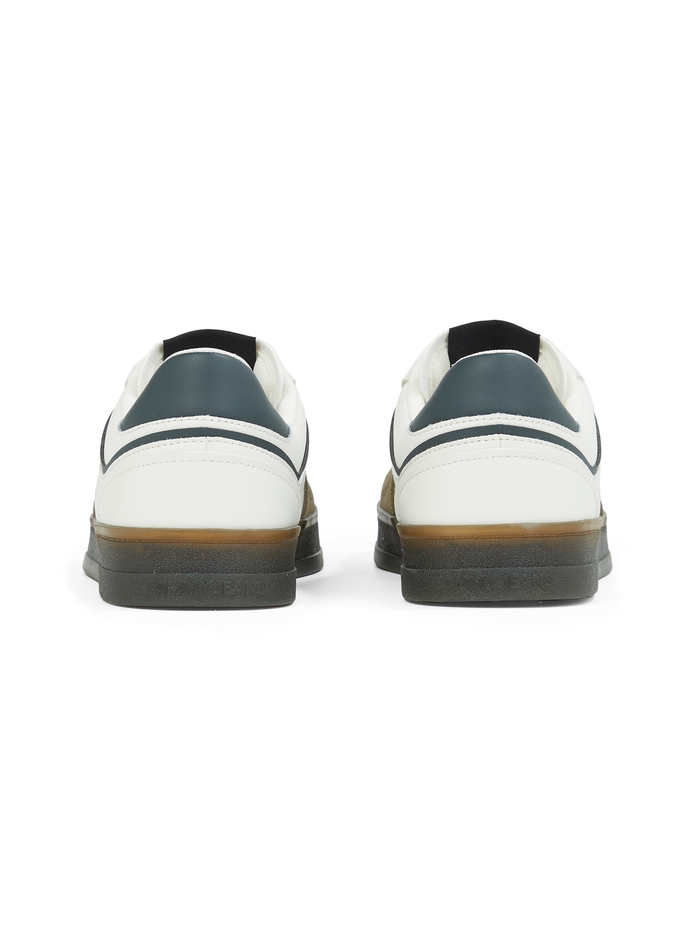 Tommy Jeans Plateausneaker »THE GREENWHICH RETRO«, Freizeitschuh, Halbschuh, Schnürschuh mit farbigen Kontrastbesätzen