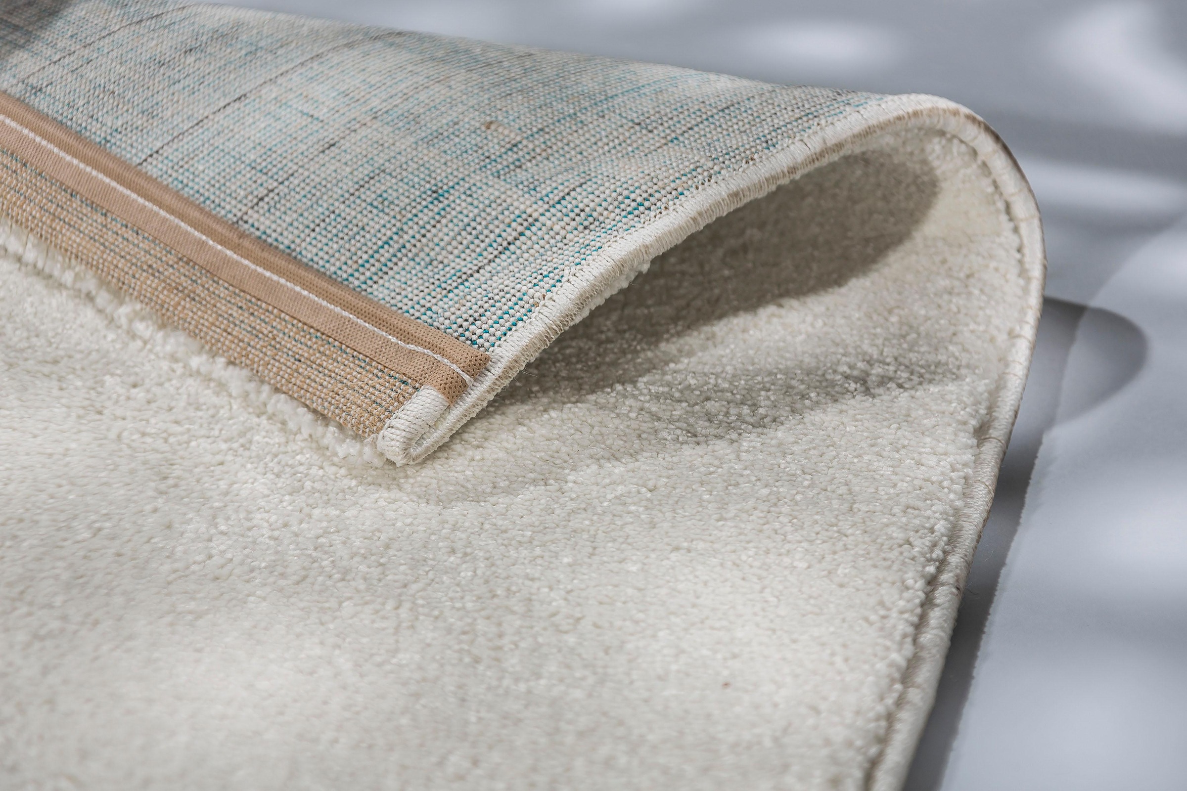 SCHÖNER WOHNEN-Kollektion Teppich »Pure 190«, rechteckig, 21 mm Höhe, Wohnzimmer, Schlafzimmer, uni, leichter Glanz, robuster Kurzflor