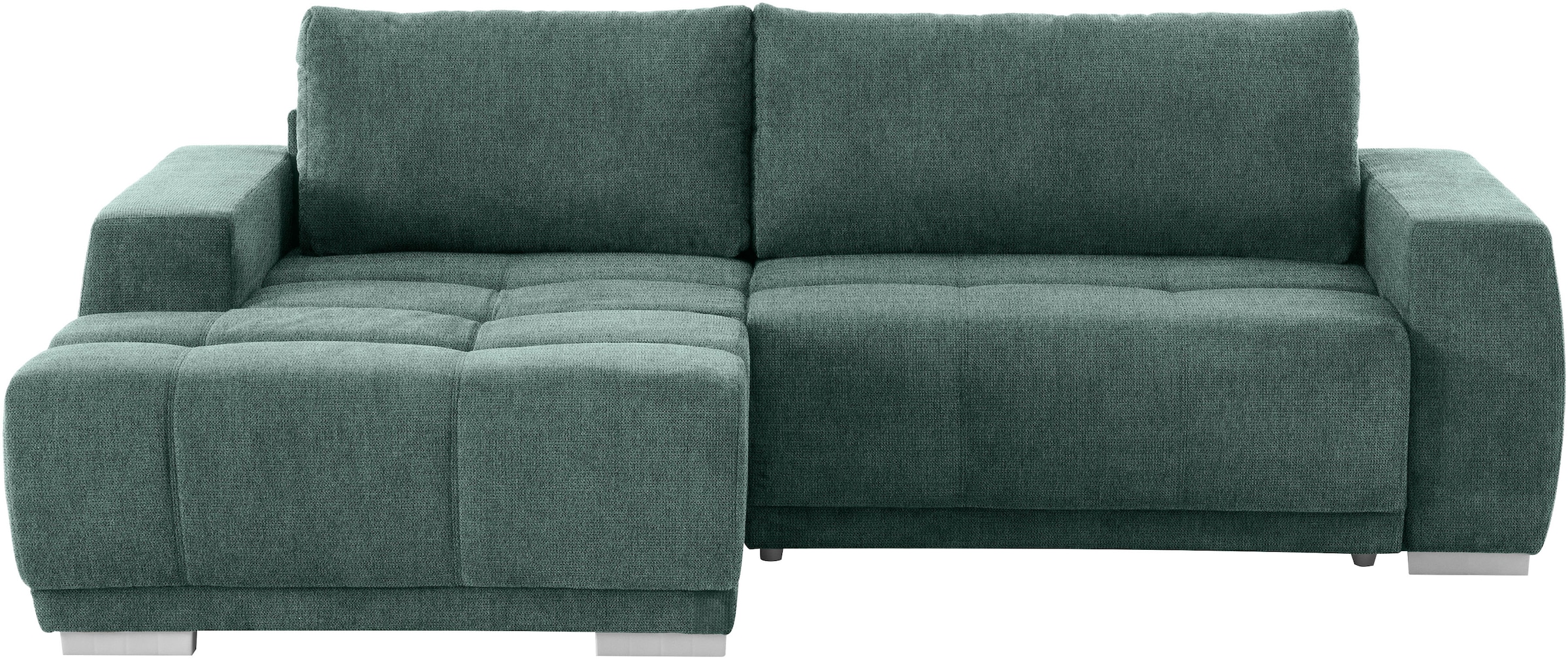 INOSIGN Ecksofa »Bolero L-Form«, wahlweise mit Bettfunktion & Bettkasten