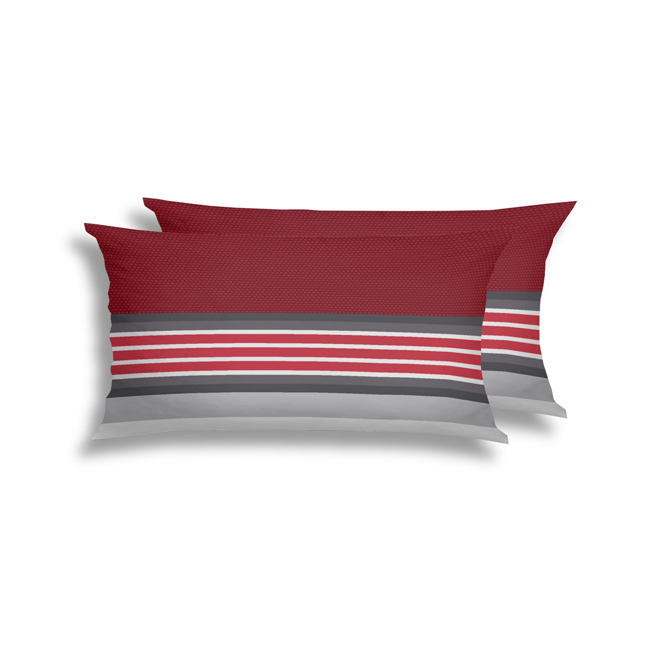 Florella Kissenbezüge »»Riva rubin « Edel-Satin,  100% Baumwolle«