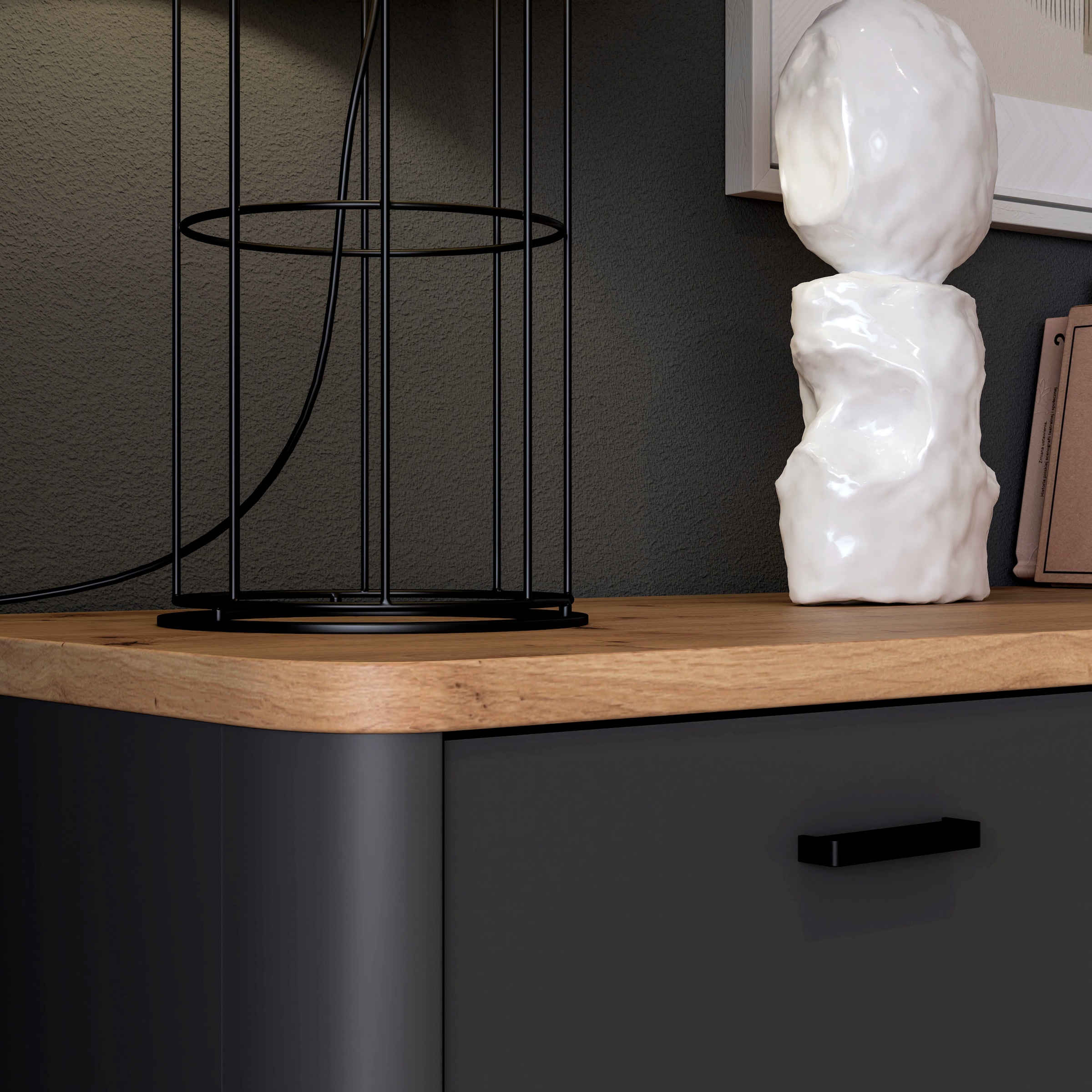 FORTE Sideboard »Leokadia«, Breite ca. 157 cm