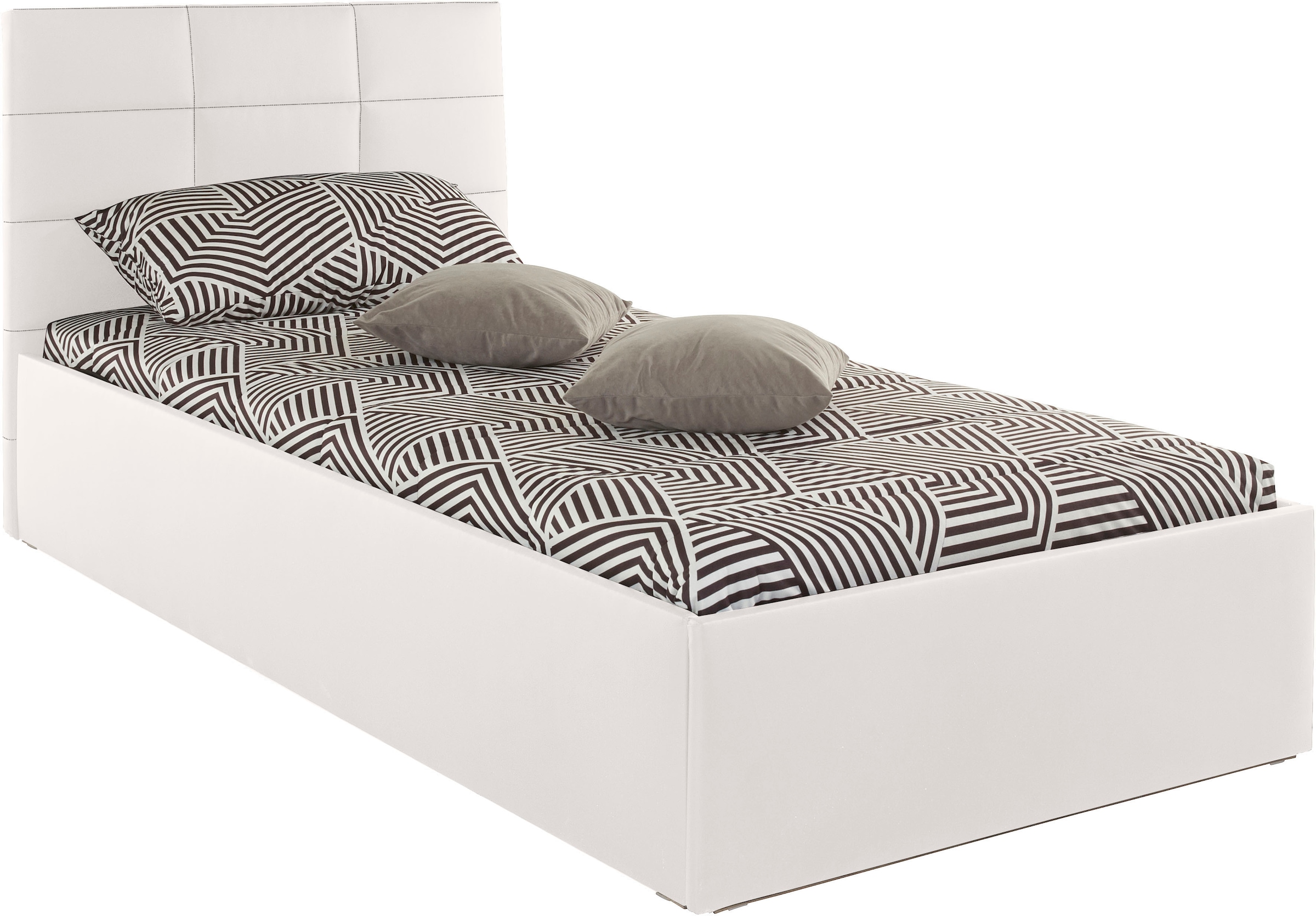 Westfalia Schlafkomfort Polsterbett, inkl. Bettkasten bei Ausführung mit  Matratze, in 2 Höhen auf Raten bestellen