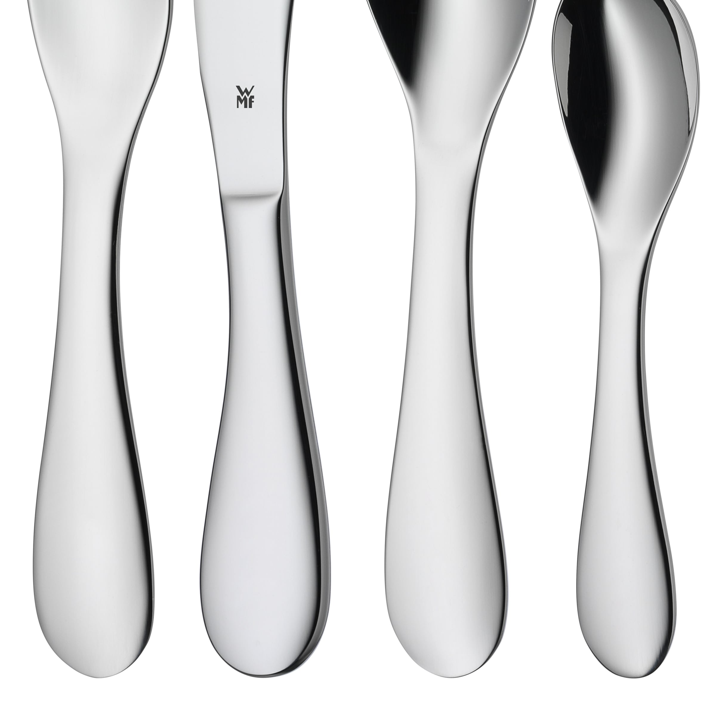 WMF Kinderbesteck »Knuddel«, (Set, 4 tlg.), ab 3 Jahren, hygienisch, säurefest