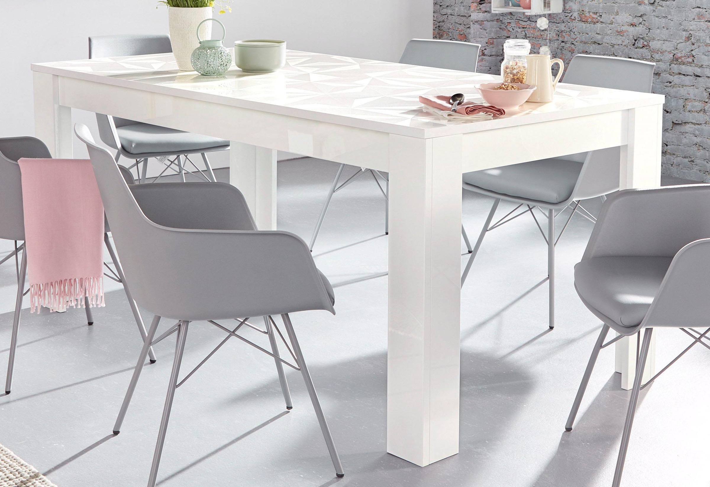 INOSIGN Esstisch »Prisma«, Breite 180 cm