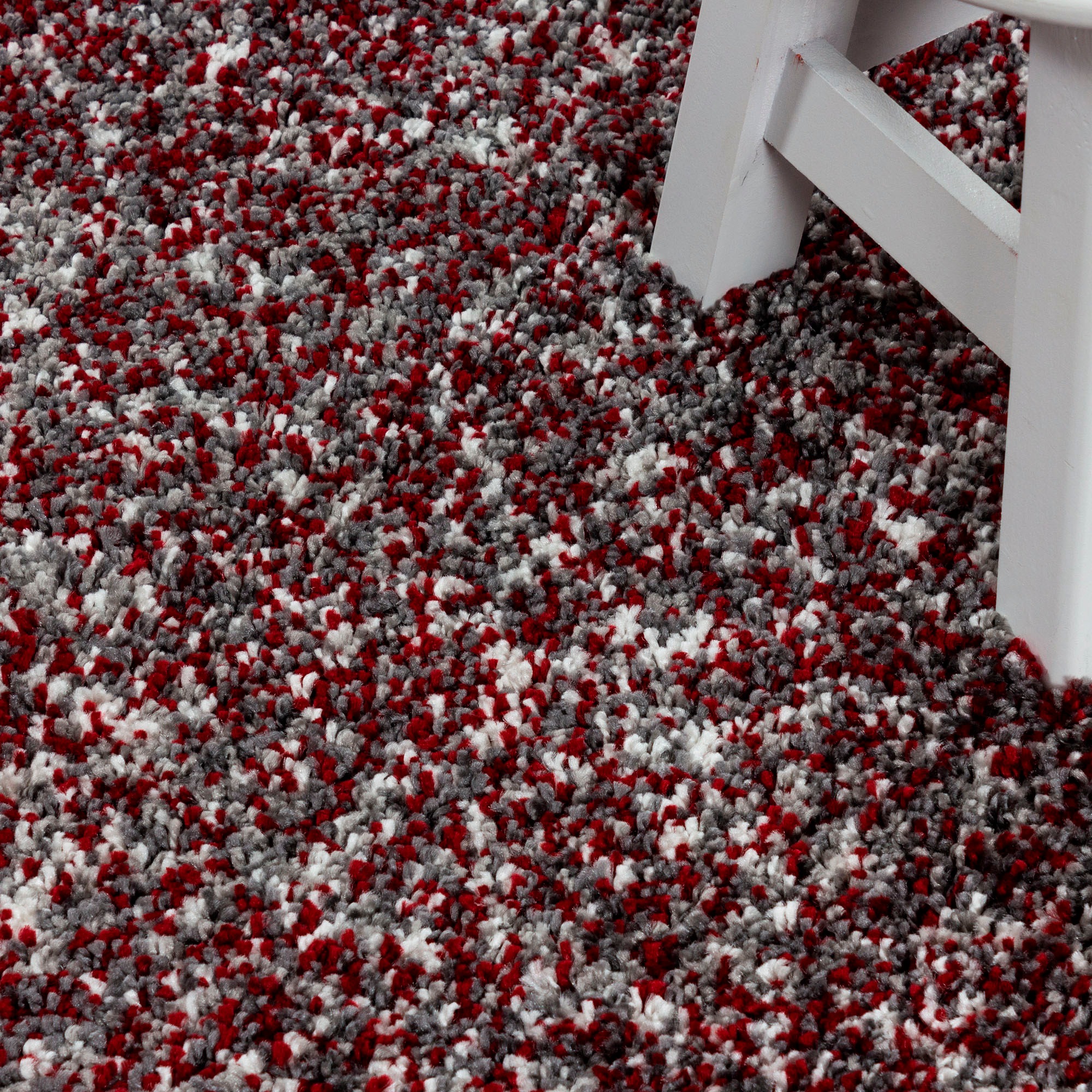 Ayyildiz Teppiche Hochflor-Teppich »Enjoy Shaggy«, rund, 50 mm Höhe, melierter Langflor, Wohnzimmer