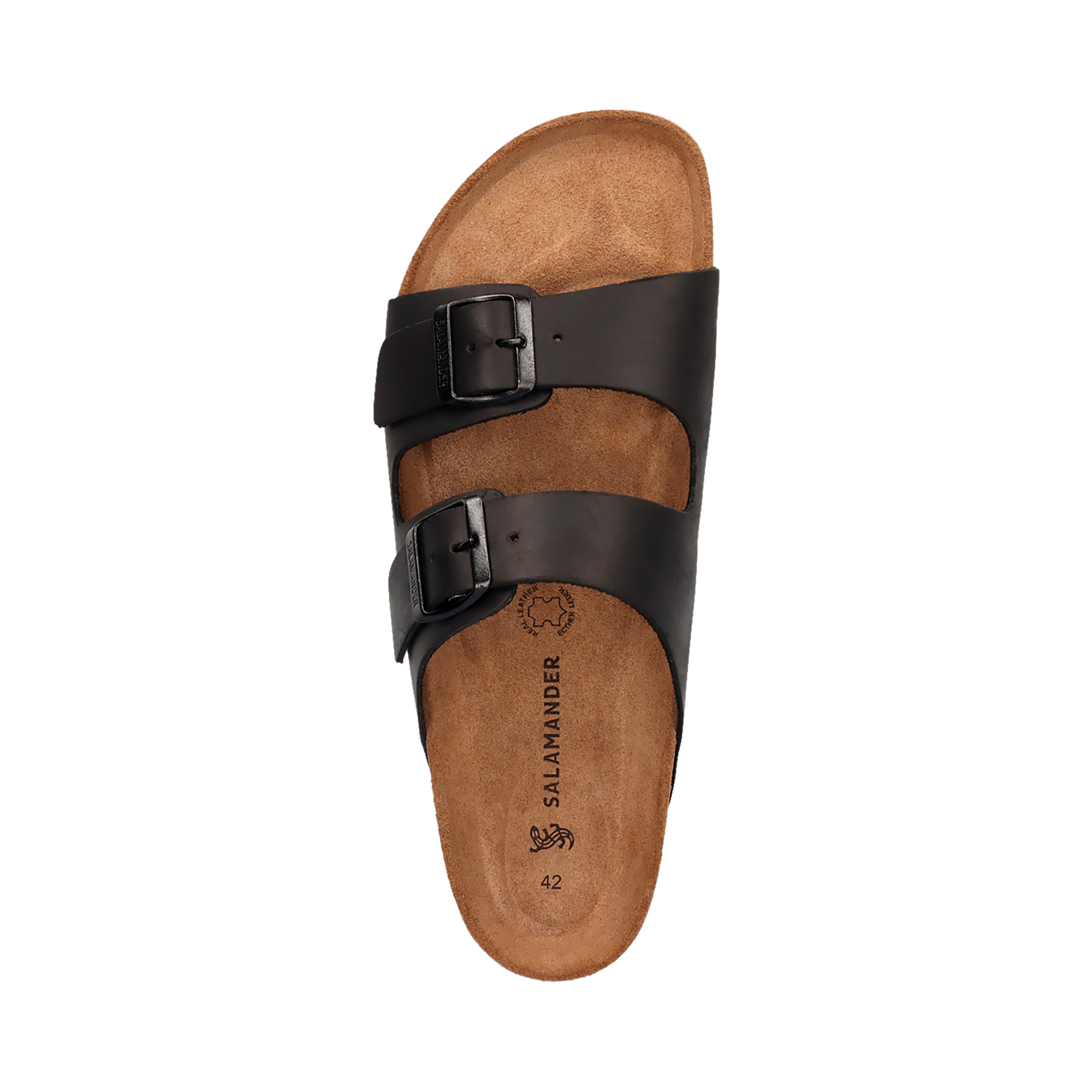 Salamander Pantolette  Sommerschuh, Hausschuh mit Schnallenverschlüsse und Fußbett