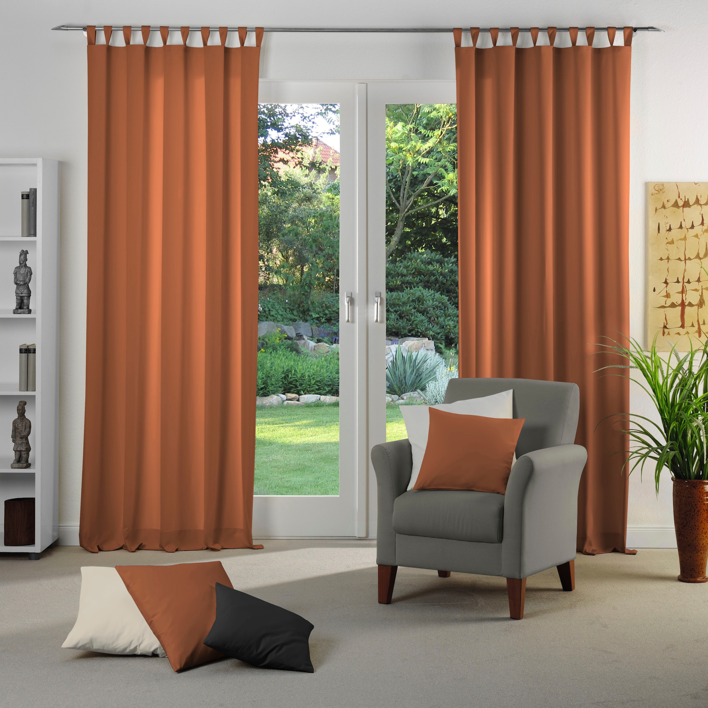 Wirth Vorhang »Dim out« Schlaufen 1 Stk. tlg. nach Maß