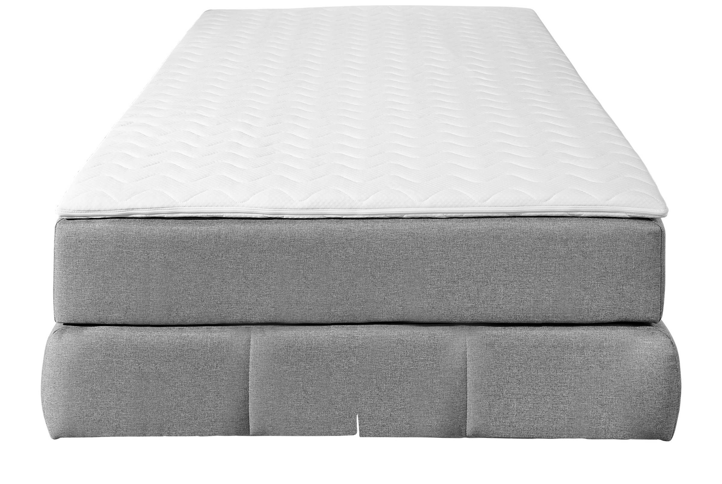 andas Boxspringbett »Salo«, Ohne Kopfteil, inkl. Topper, auch in Überlänge 220 cm