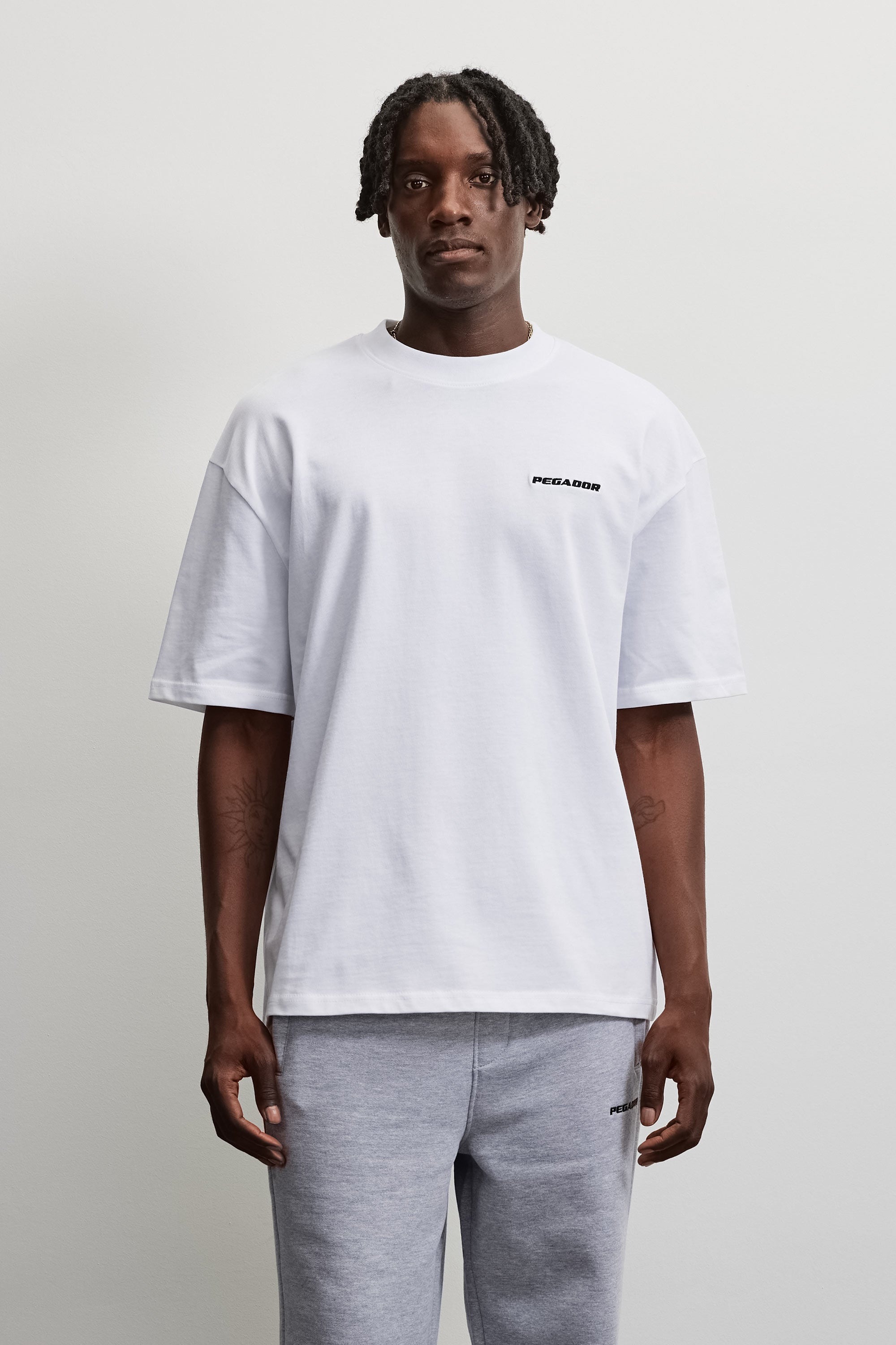 PEGADOR T-Shirt »LOGO OVERSIZED TEE« Baumwolle, oversize