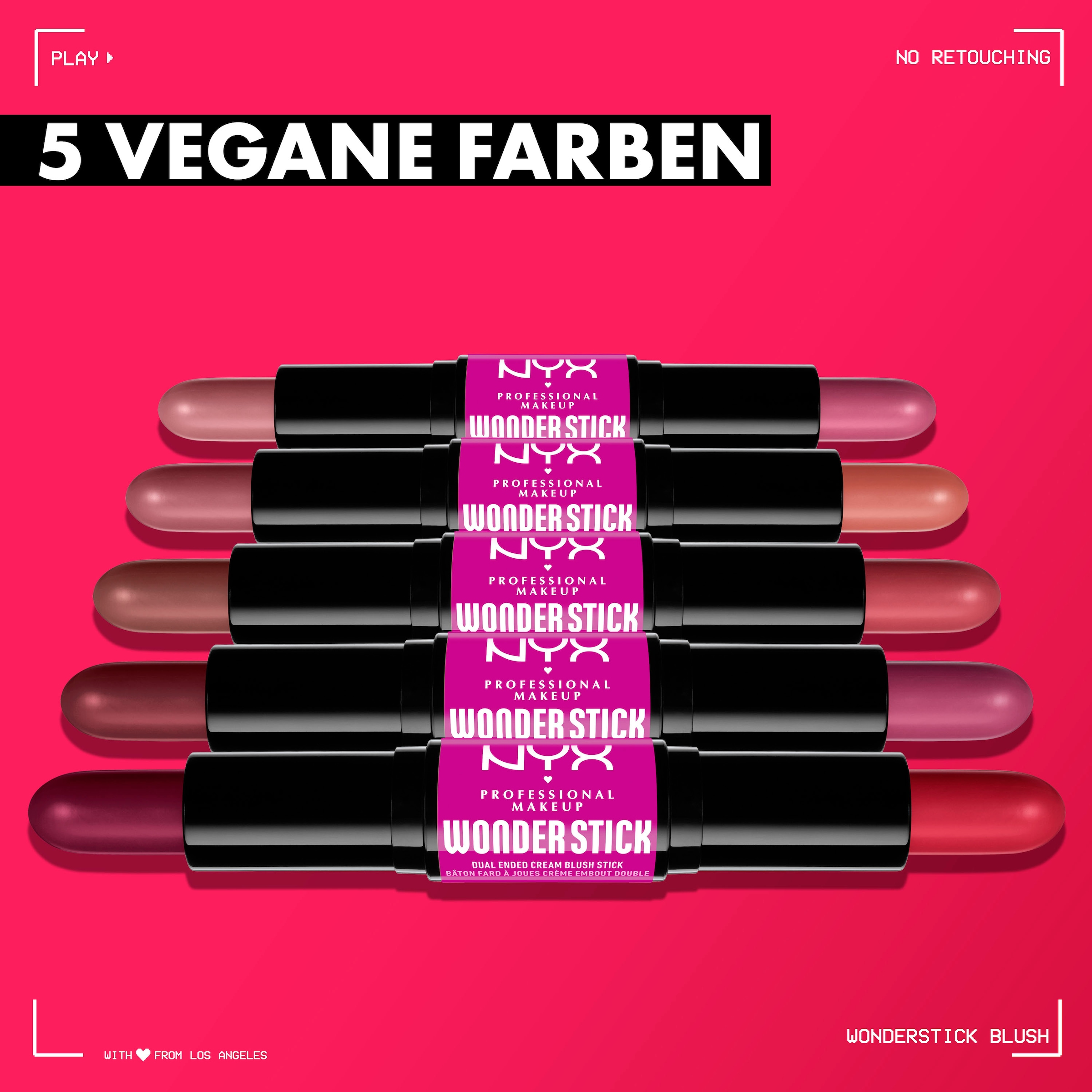 NYX Make-up Stick »Blush Stick Wonder Cream«, mit natürlichen Inhaltsstoffen