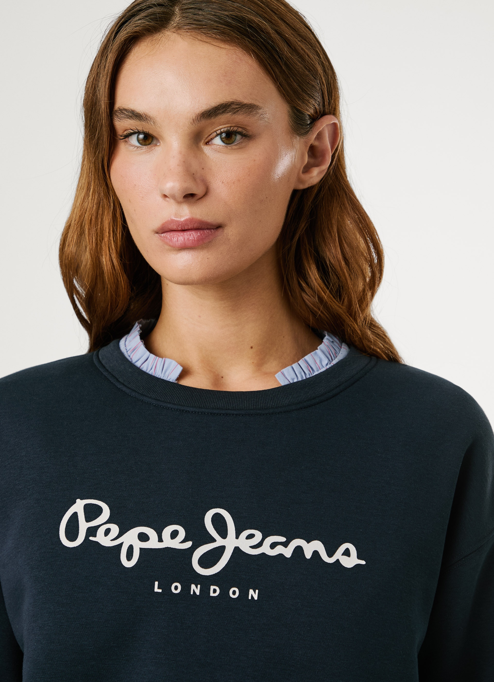 Pepe Jeans Sweatshirt »BADDY«, mit Rundhals, Logodruck
