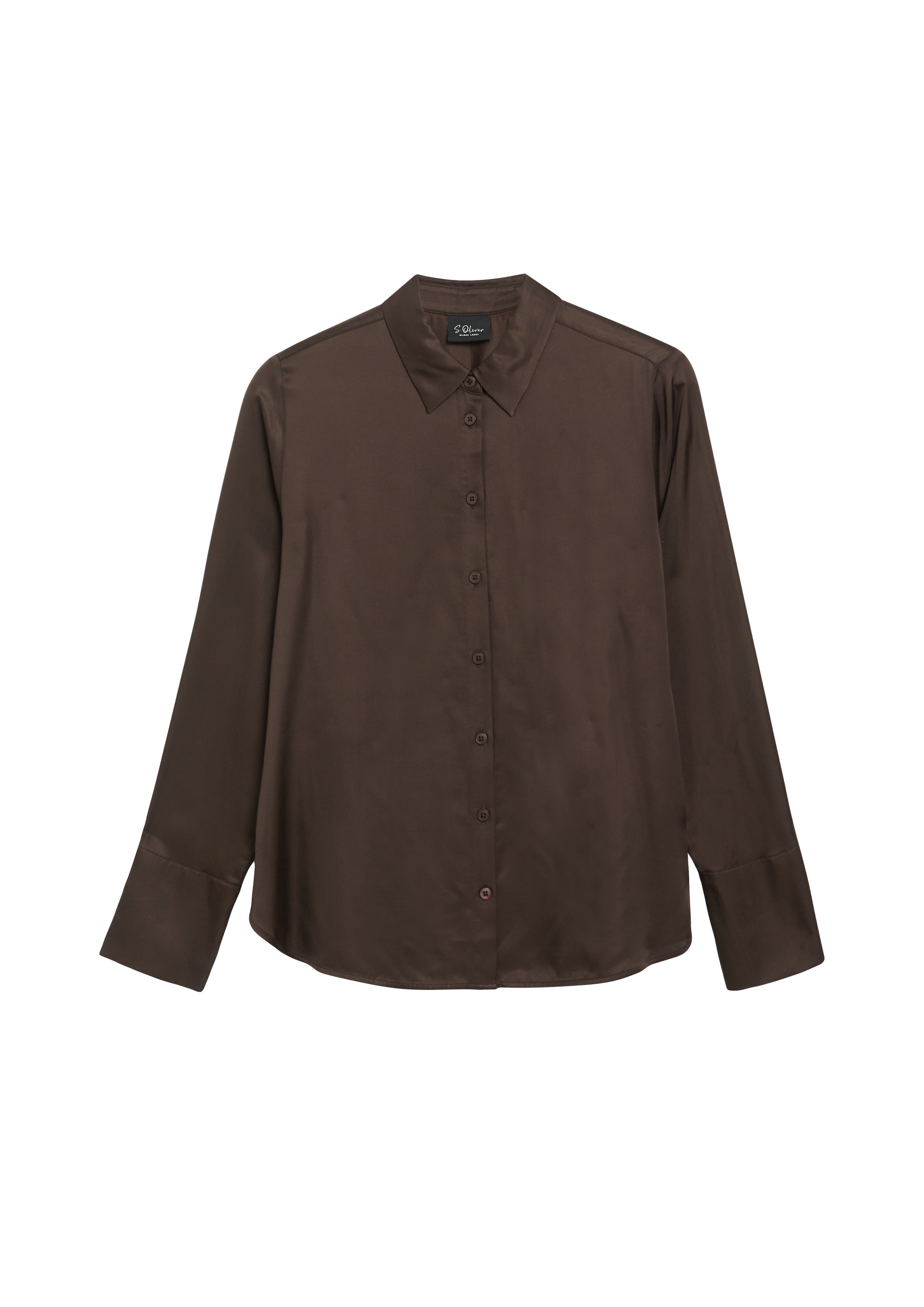 s.Oliver BLACK LABEL Langarmbluse aus Viskose