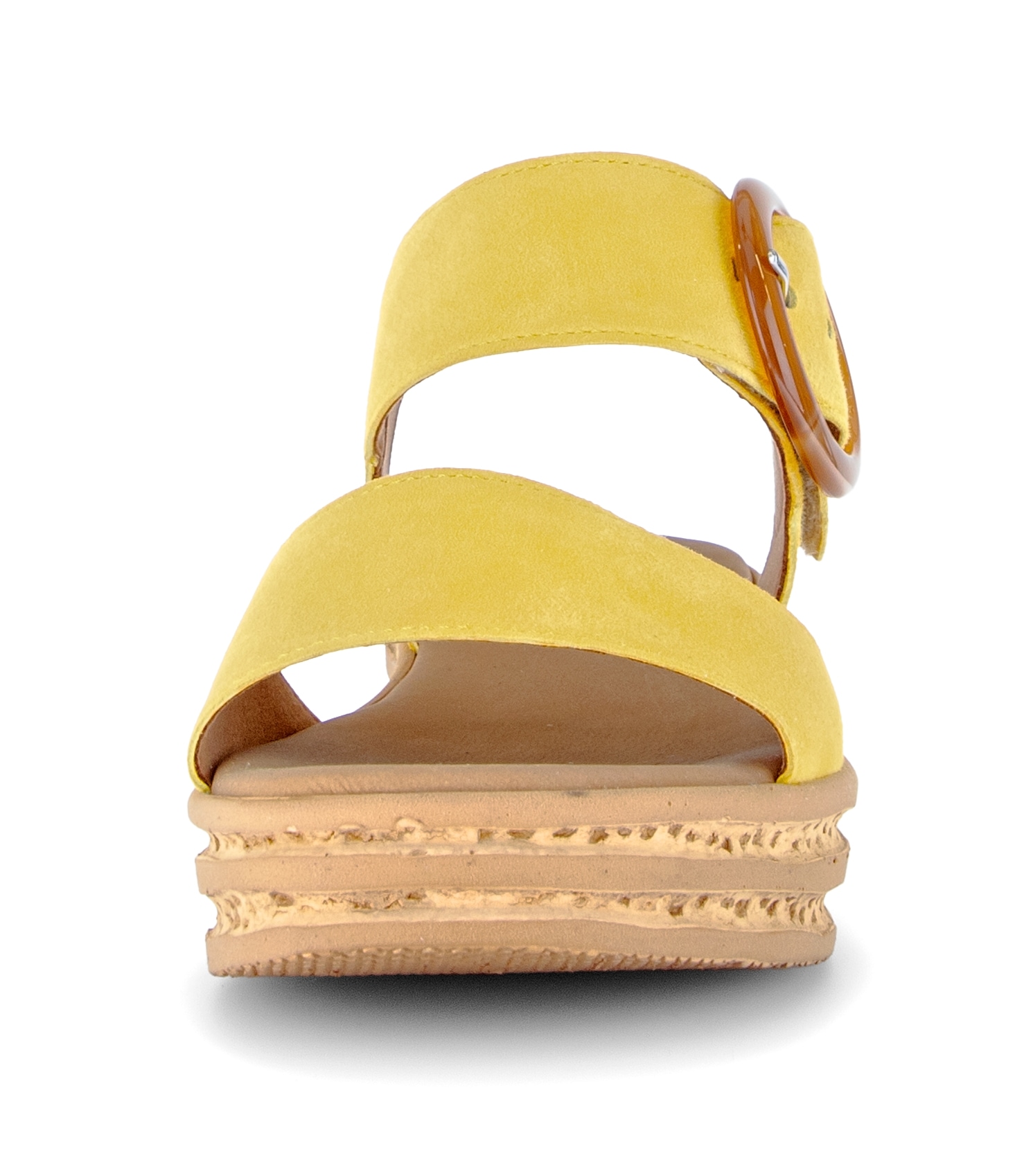 Gabor Keilsandalette  , Riemchensandale, Sommerschuh mit modischer Zierschnalle