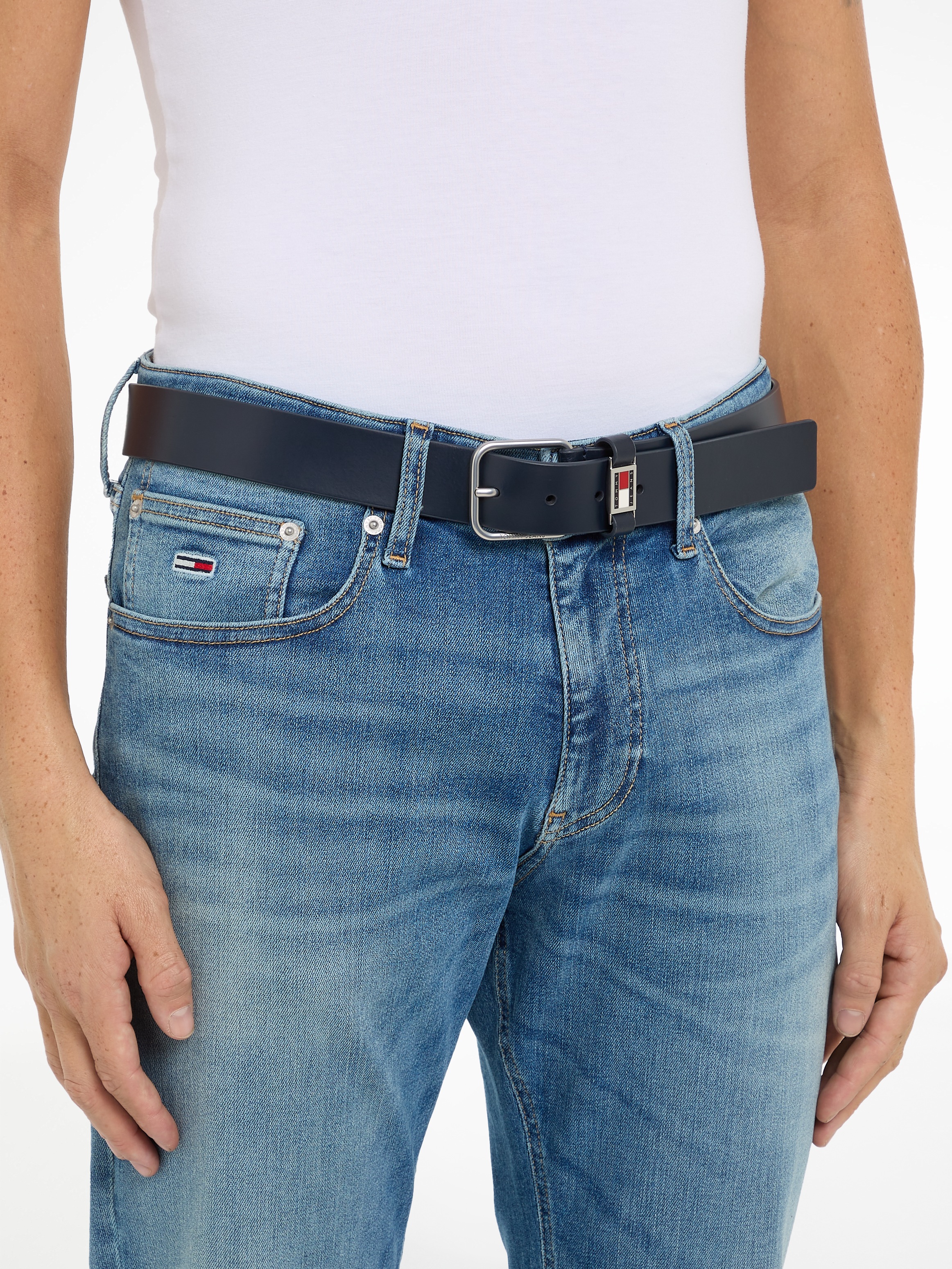 Tommy kaufen | »TJM UNIVERSAL 3.5« SCANTON Jeans Ledergürtel