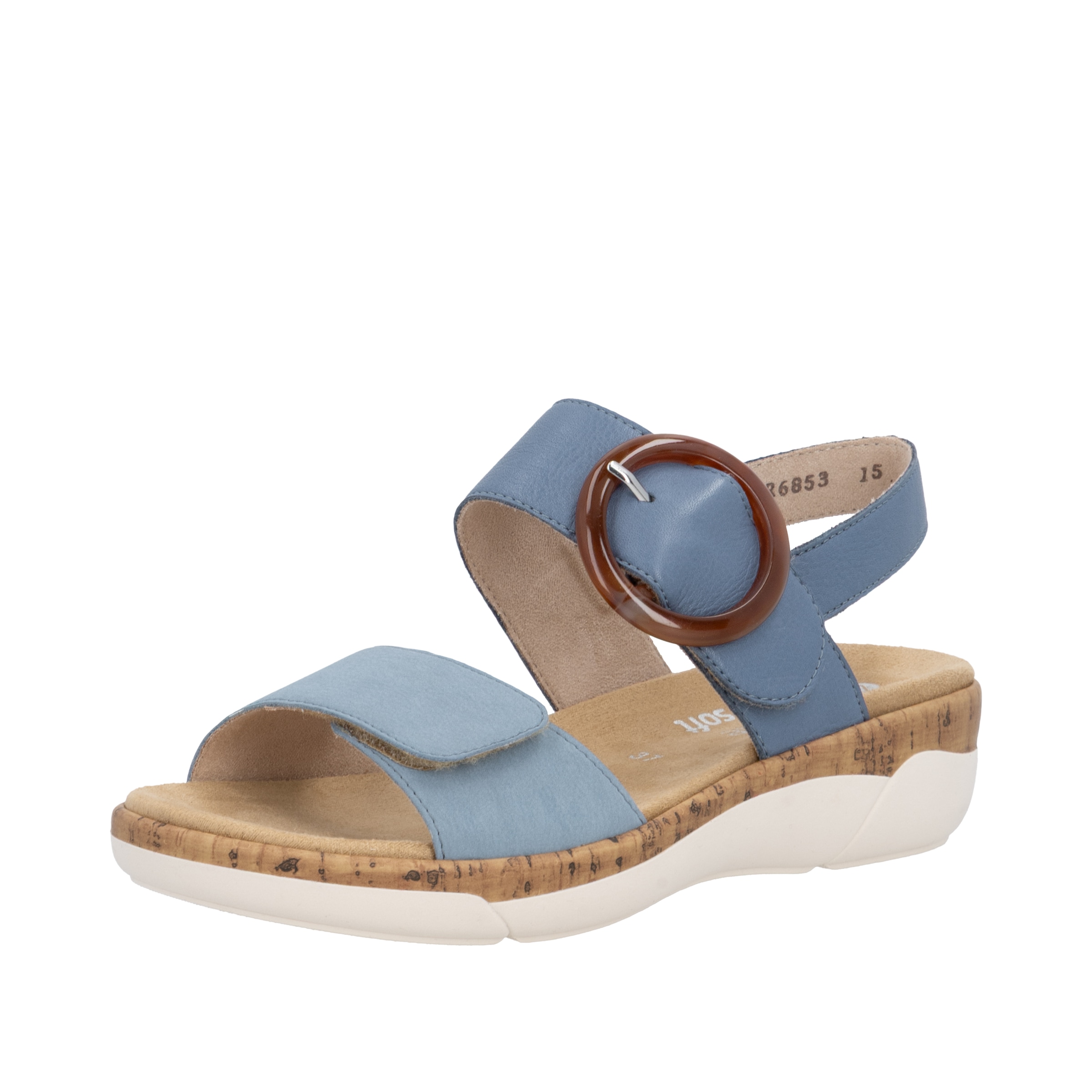 Remonte Keilsandalette  Sommerschuh, Riemchensandale, praktische Klettverschlüsse
