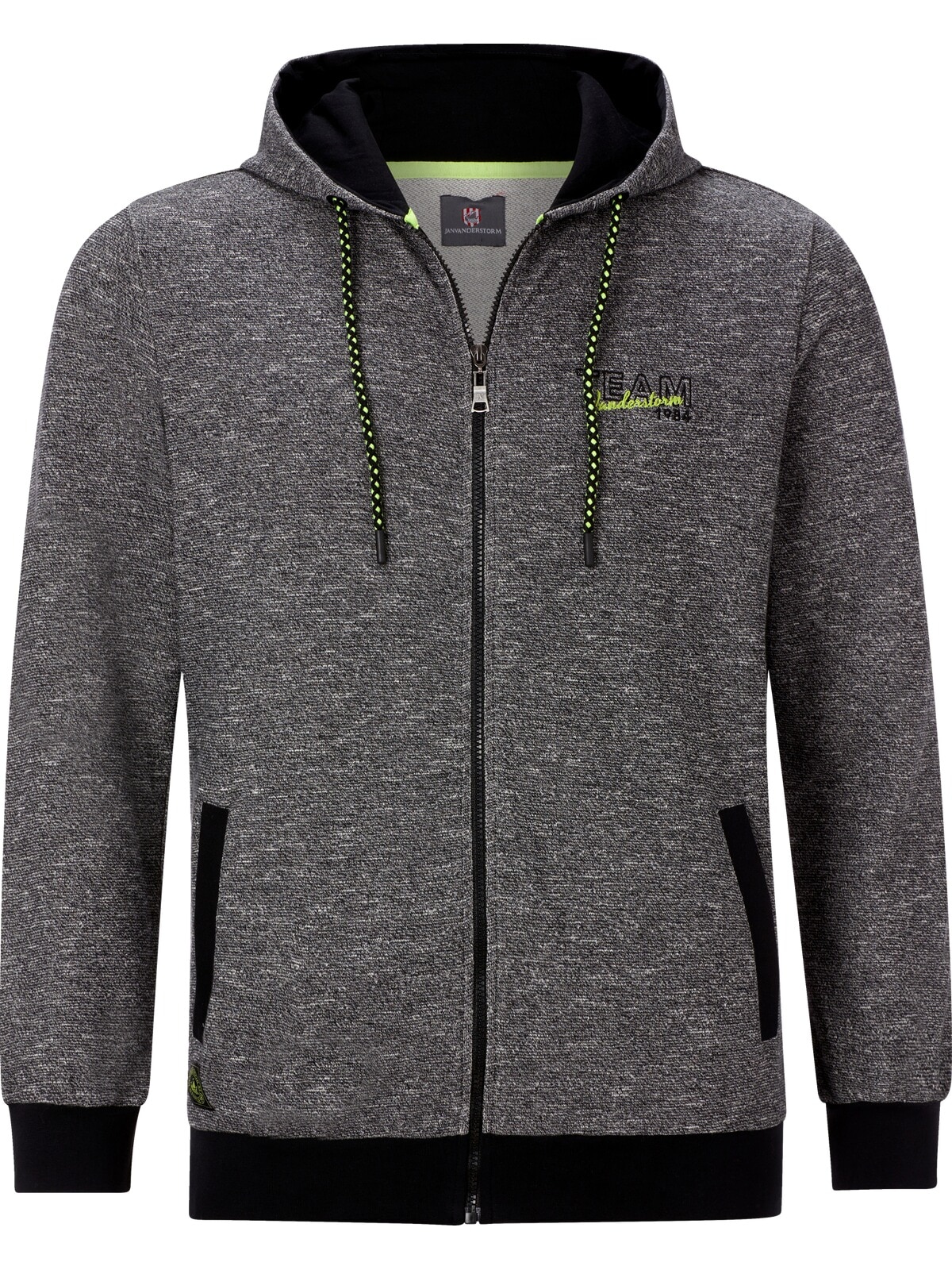 Jan Vanderstorm Kapuzensweatjacke »Sweatjacke RUMOLT«