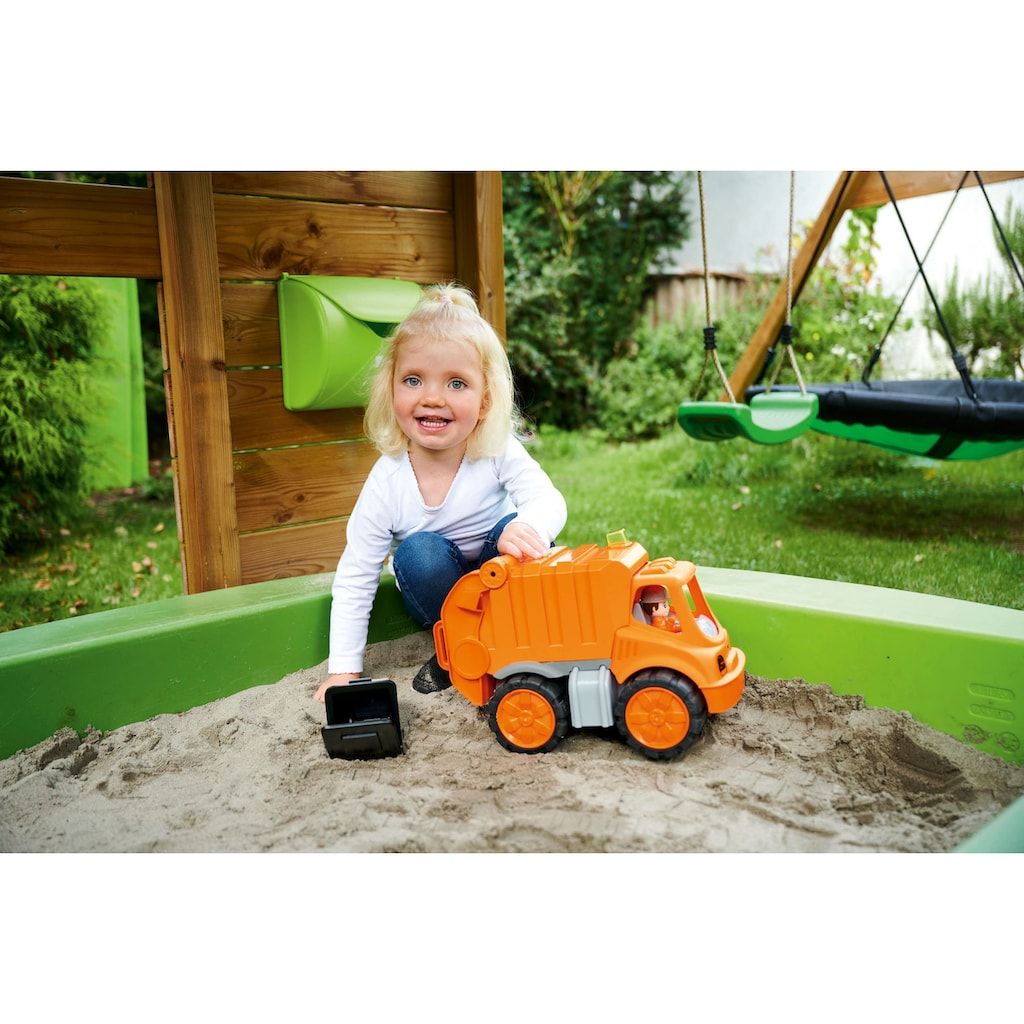 BIG Spielzeug-Müllwagen »Power-Worker Müllwagen + Figur«