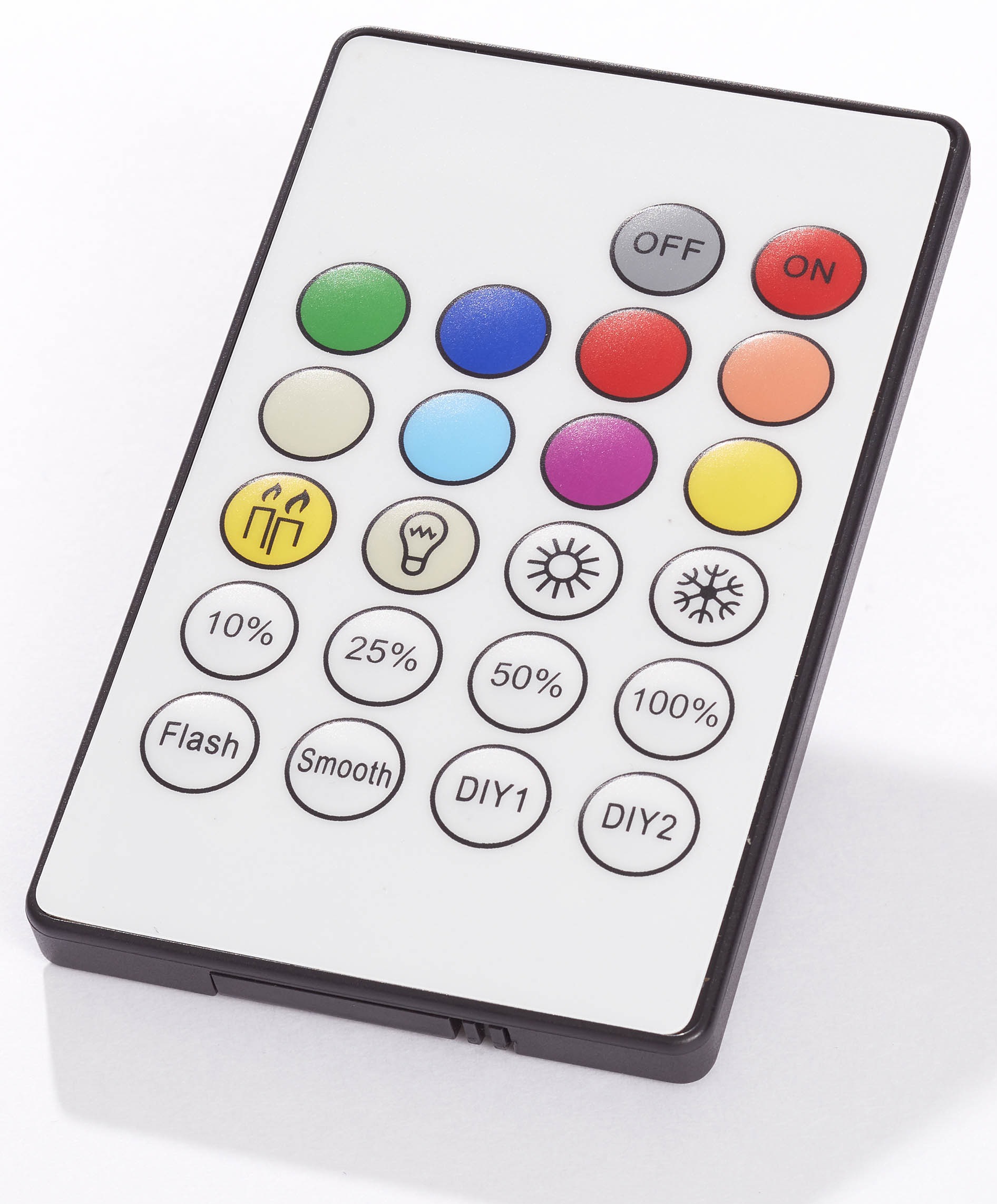 Brilliant LED Deckenleuchte »Abie« LED-Modul 1 Stk. Farbwechsler Ø 40 cm, RGB, dimmbar, CCT, Fernbedienung, Metall/Kunststoff, weiß