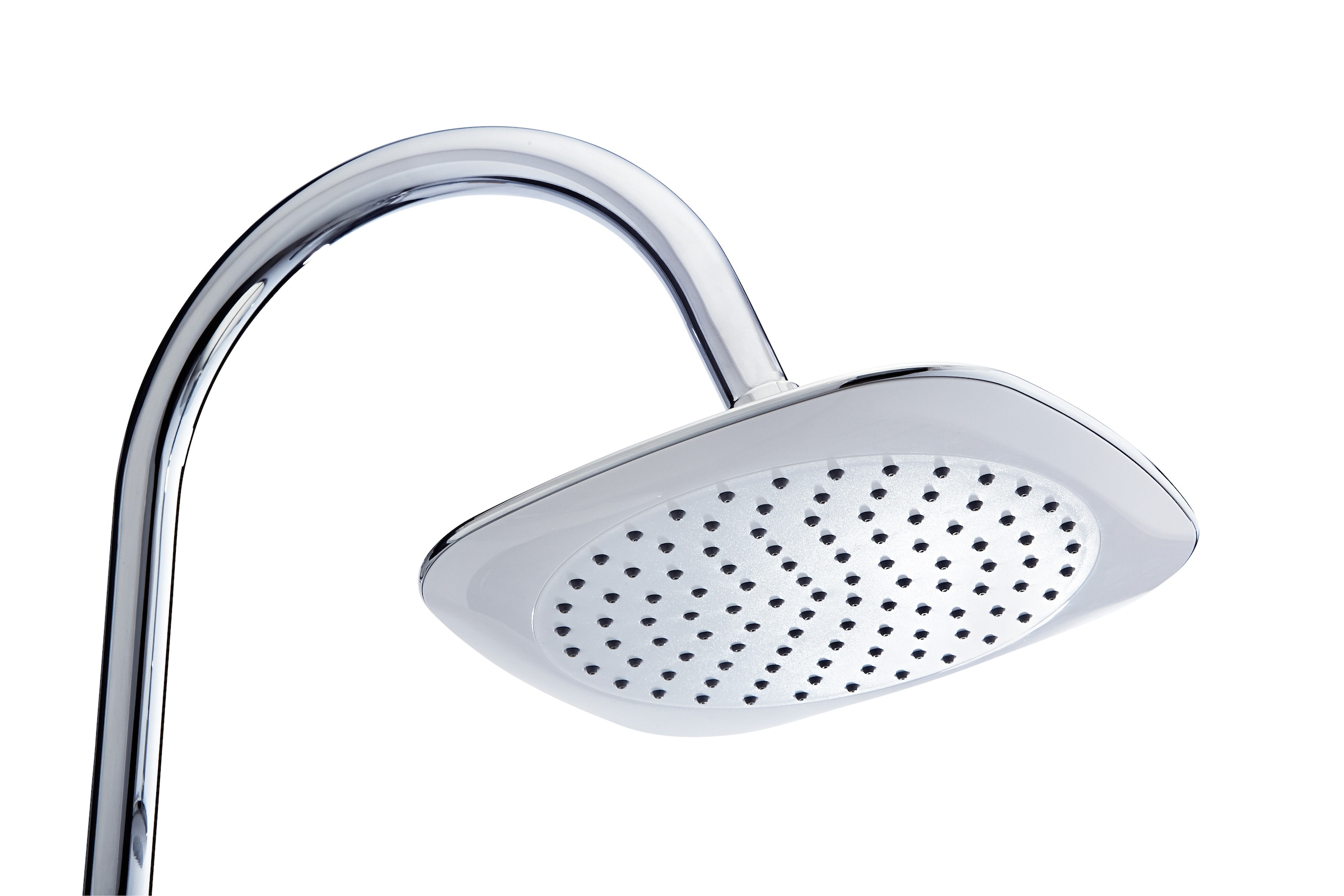 Schütte Brausegarnitur »Teneriffa«, (Set), Überkopfbrausset Duschsystem Duschsäule Brauseset Regendusche, Chrom