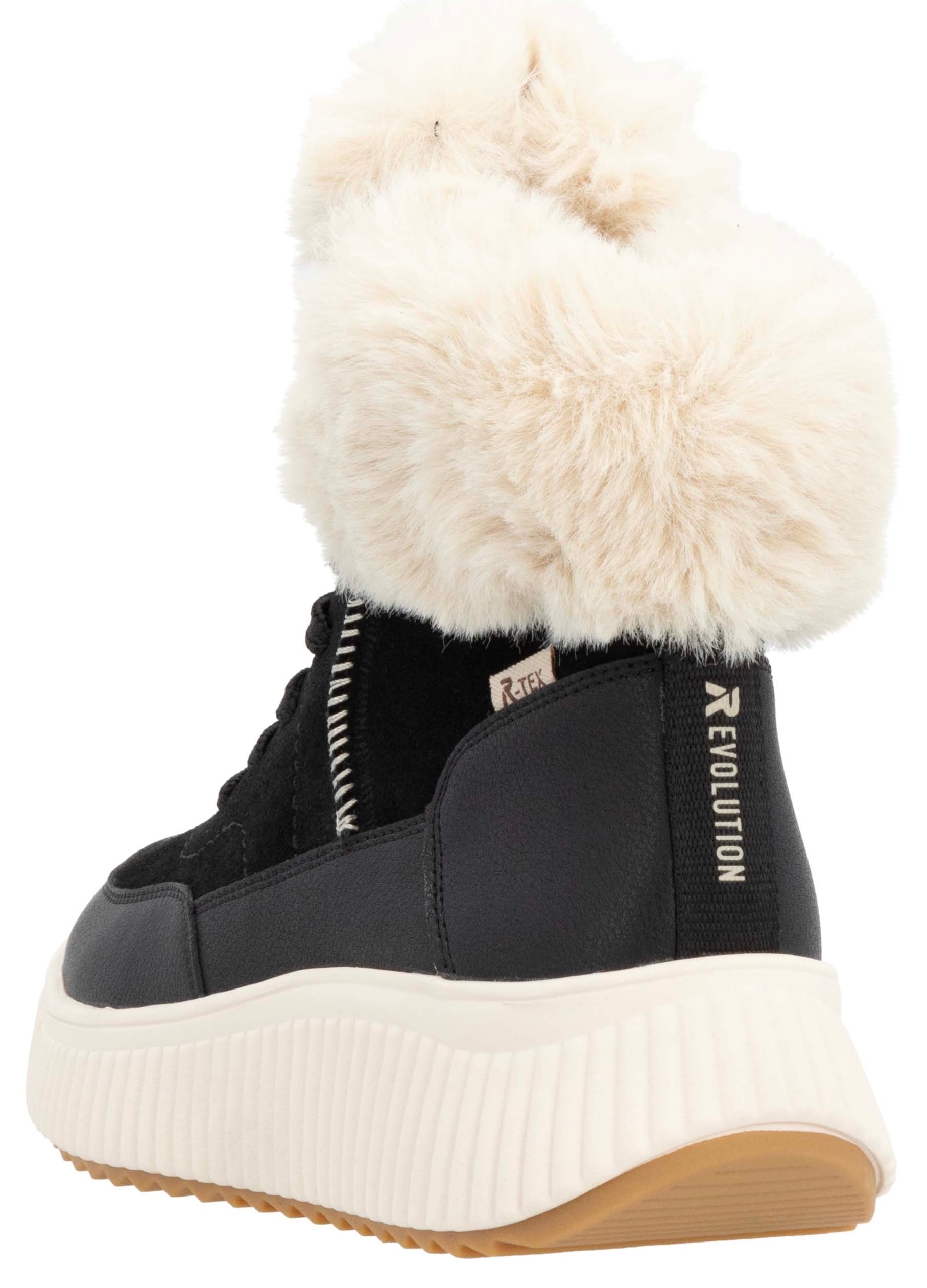 Rieker EVOLUTION Winterboots, Snowboots, Schnürstiefel in schmaler Form