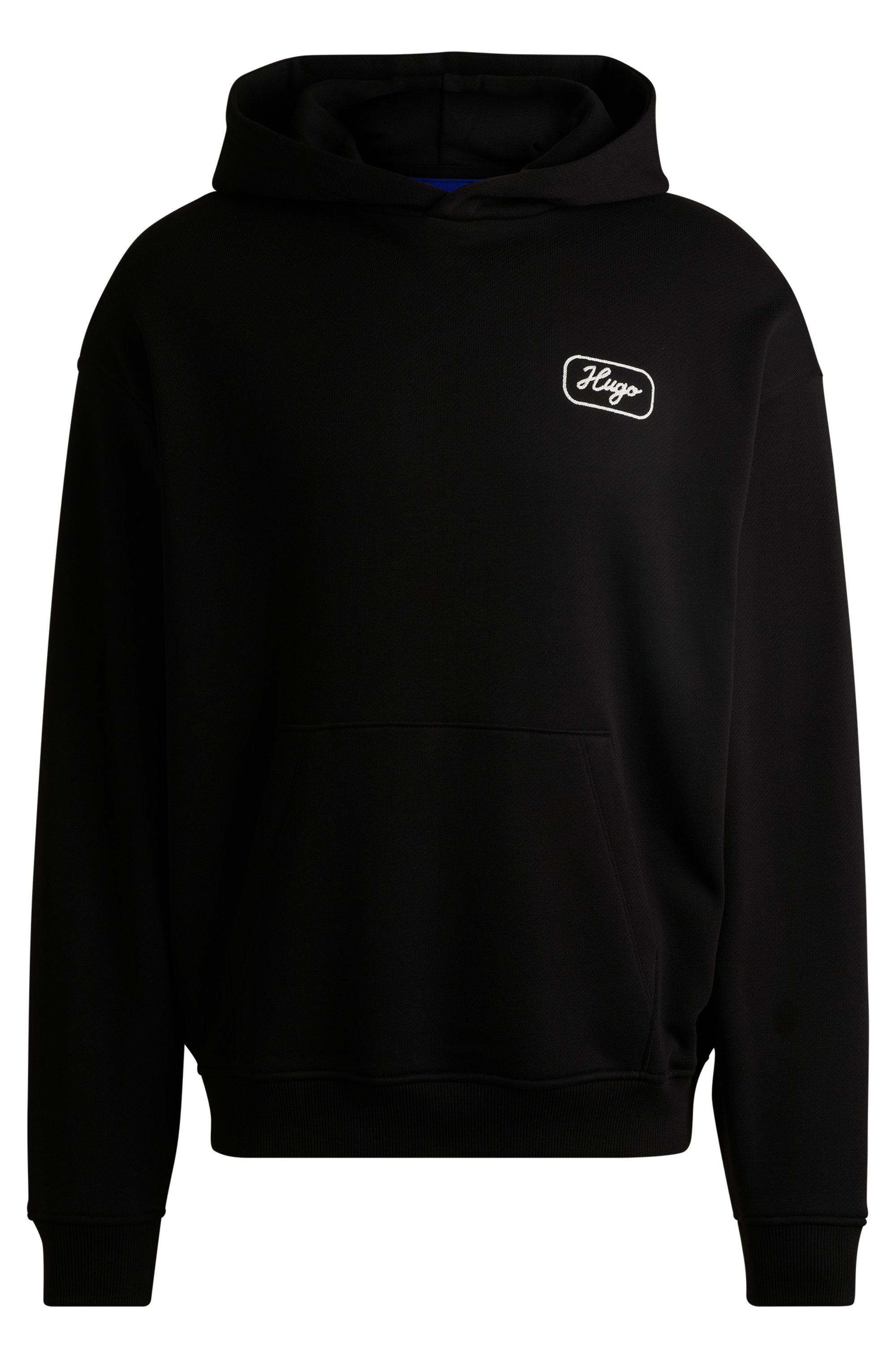 HUGO Blue Kapuzensweatshirt »Nualo«, mit großem Logodruck hinten