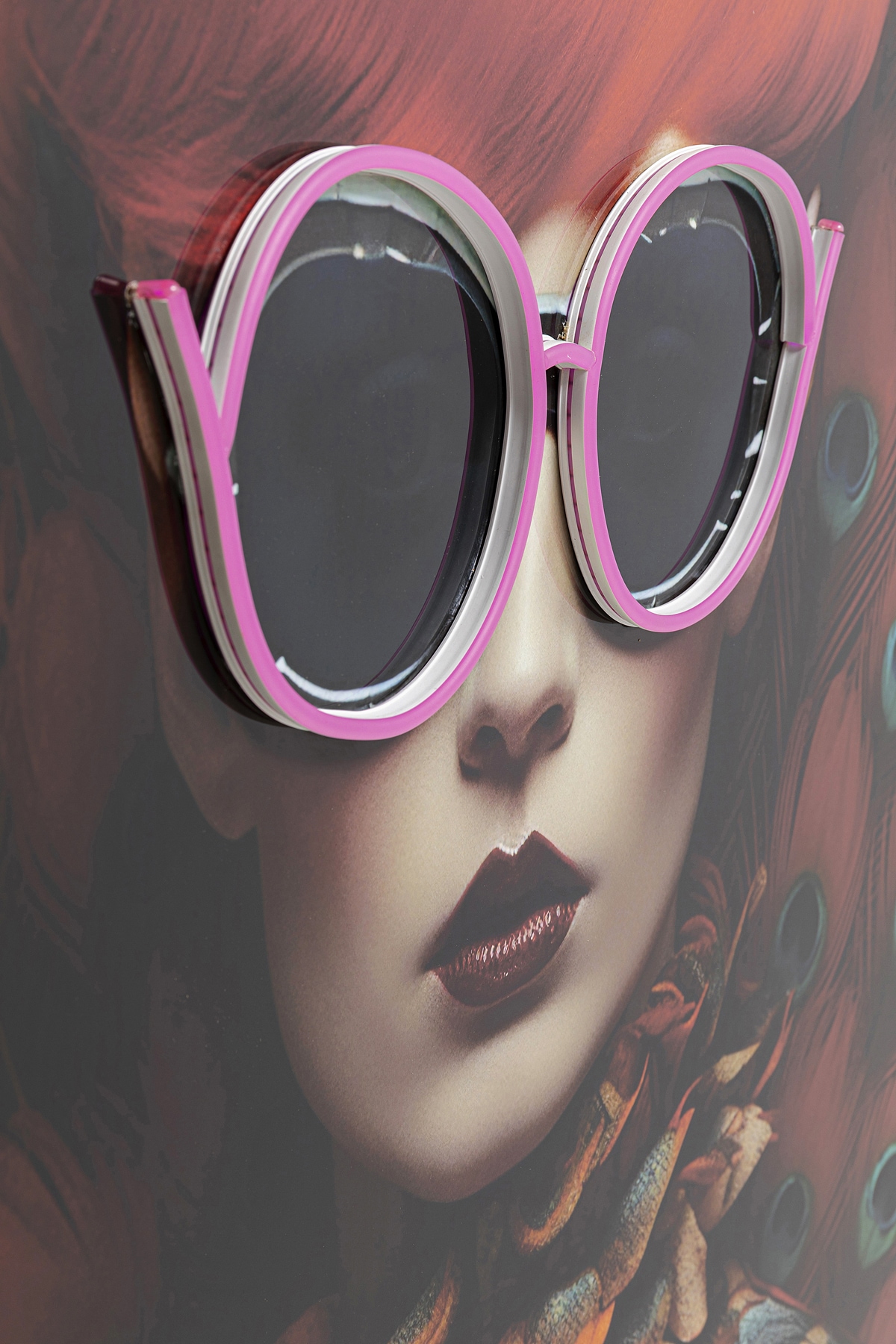 Kare Design LED-Bild »Gerahmtes Bild Fancy Lady 75x55cm« 1,  verschiedene Farben