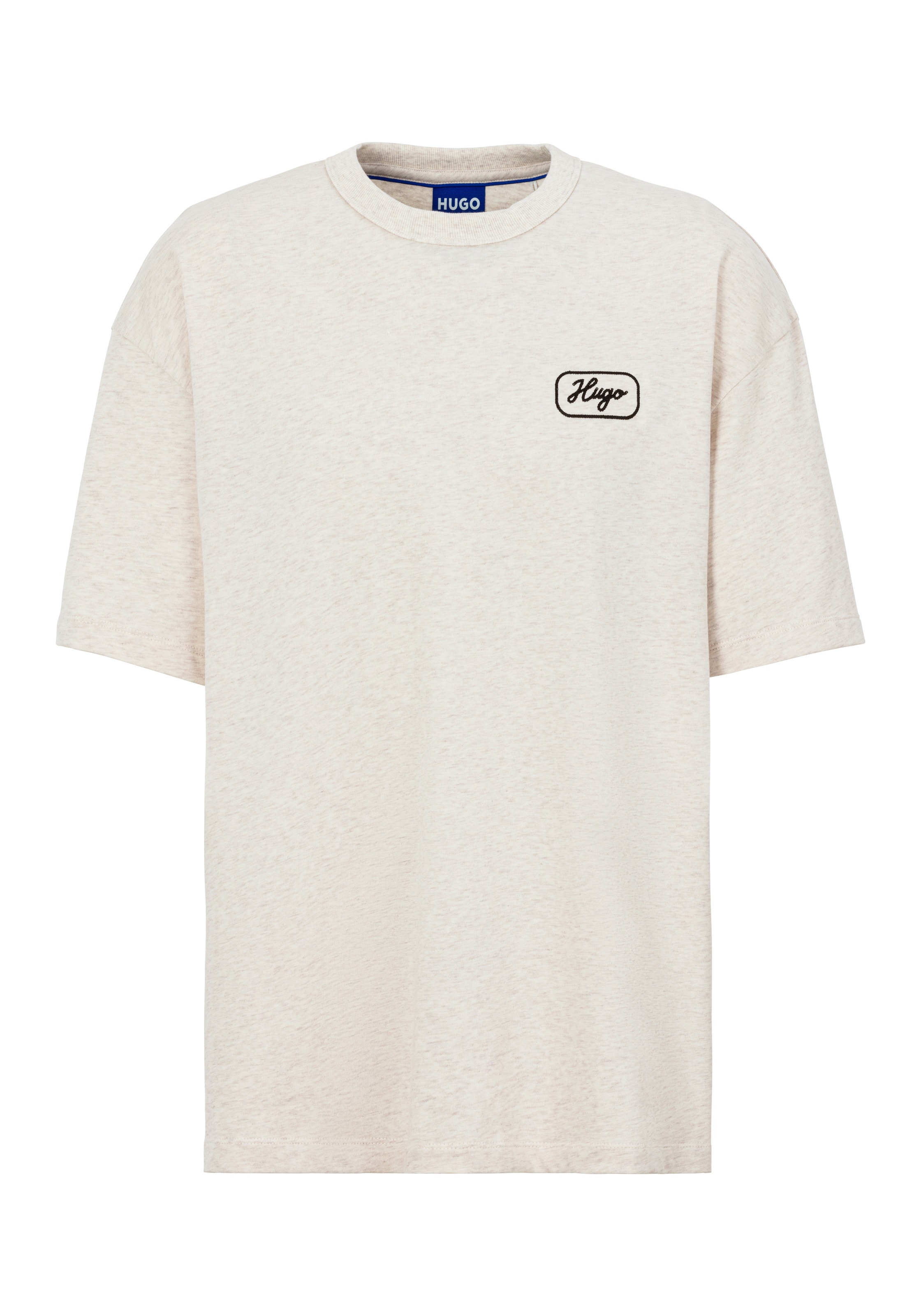 HUGO Blue T-Shirt »Nampie«, mit großem Aufdruck
