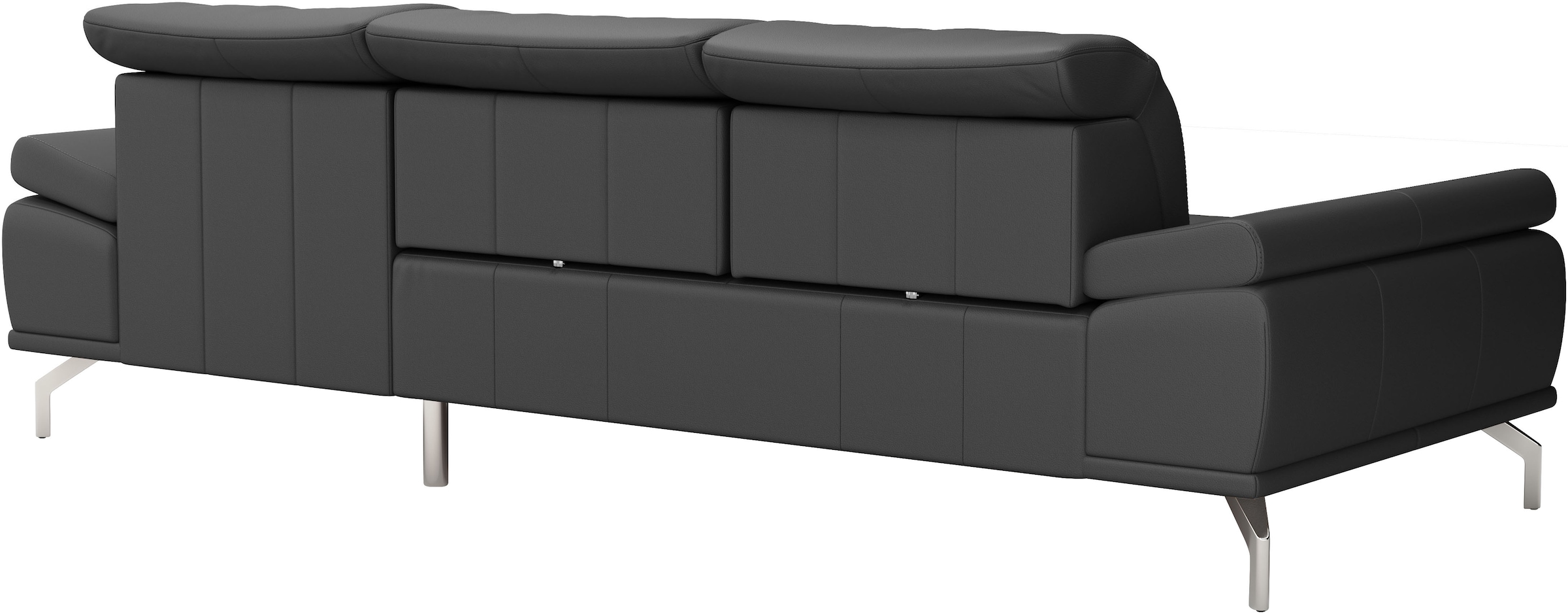 Places of Style Ecksofa »Caluna«, Inkl.Sitztiefenverstellung, wahlweise mit Kopf- und Armteilverstellung